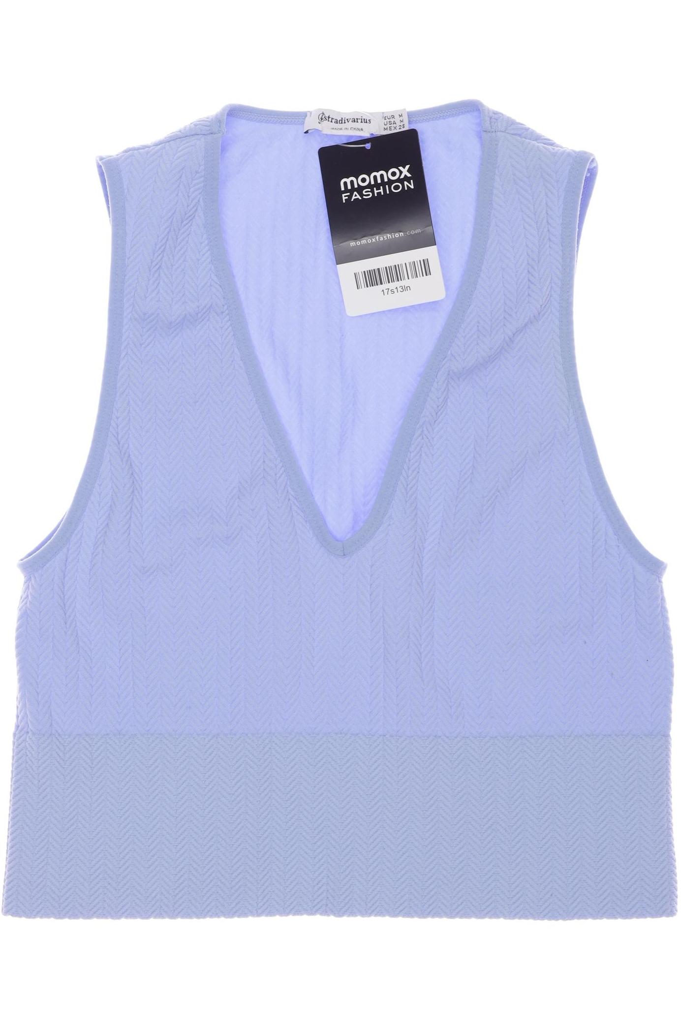 

Stradivarius Damen Top, blau, Gr. 38
