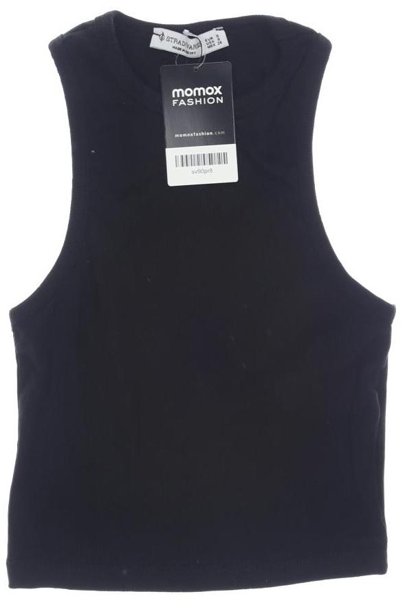 

Stradivarius Damen Top, schwarz, Gr. 36