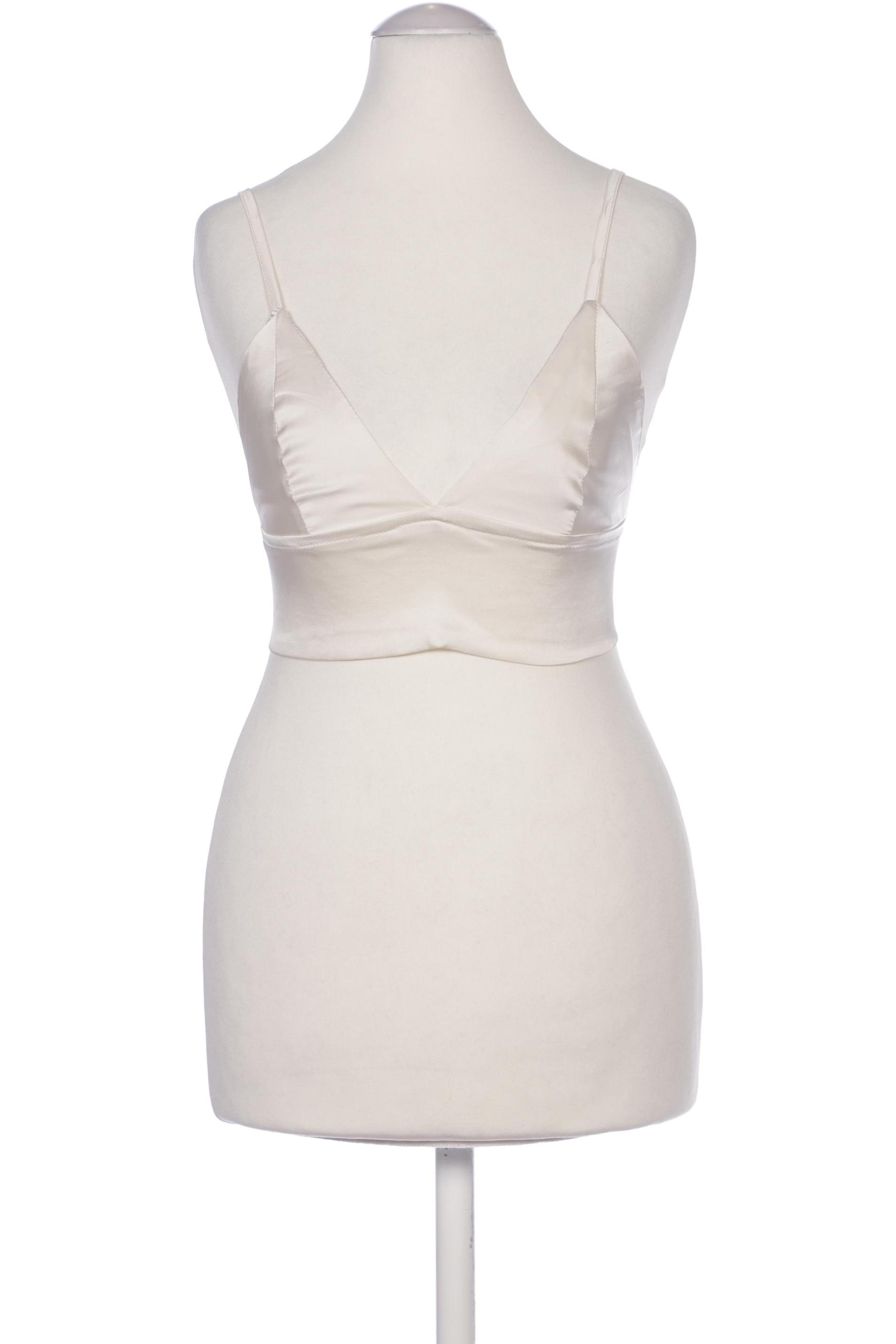 

Stradivarius Damen Top, cremeweiß, Gr. 36