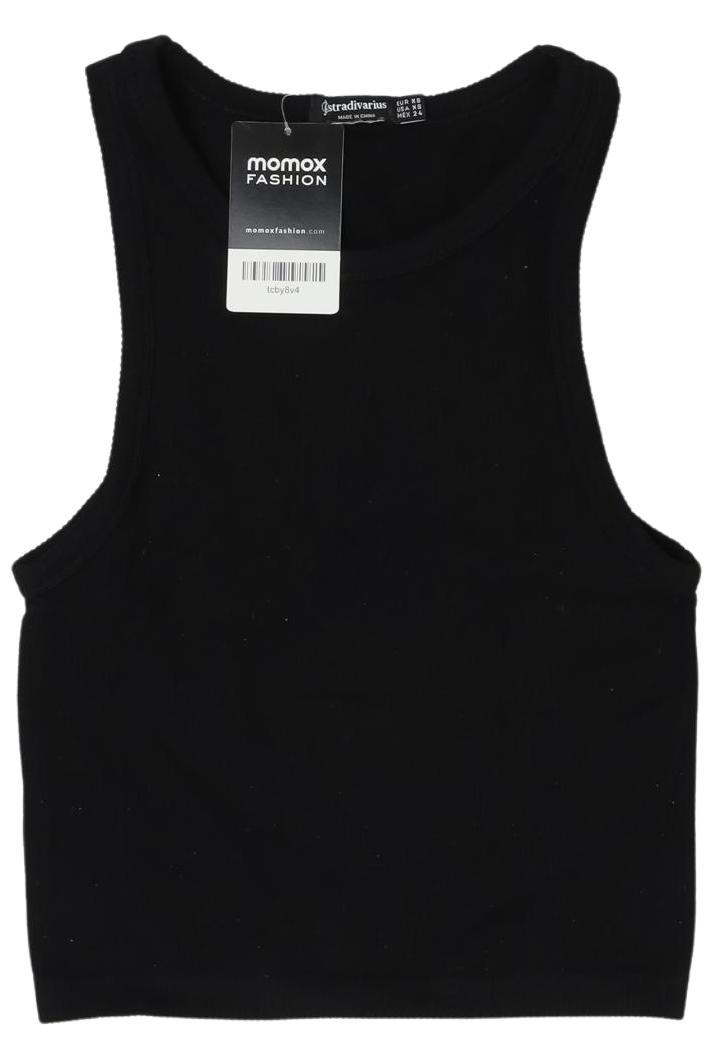 

Stradivarius Damen Top, schwarz, Gr. 34