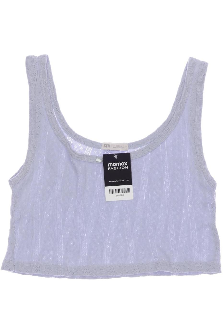 

Stradivarius Damen Top, hellblau, Gr. 42