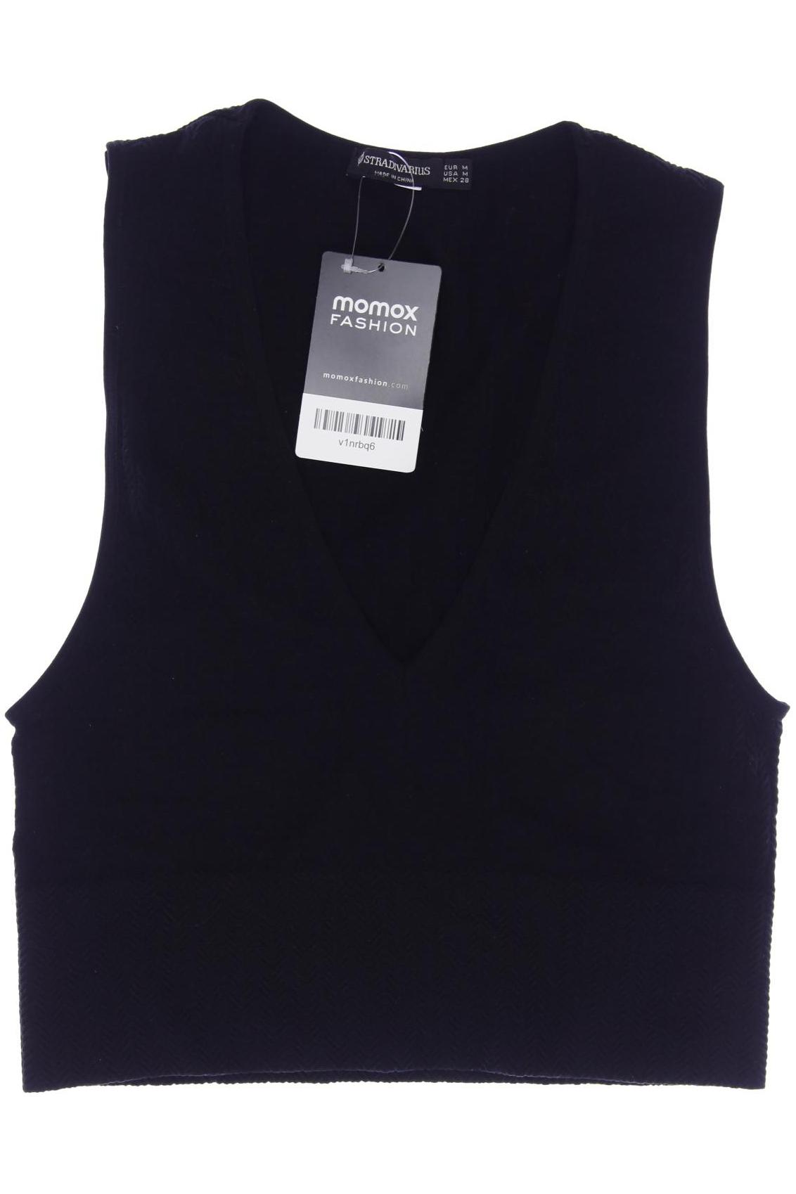 

Stradivarius Damen Top, schwarz, Gr. 38