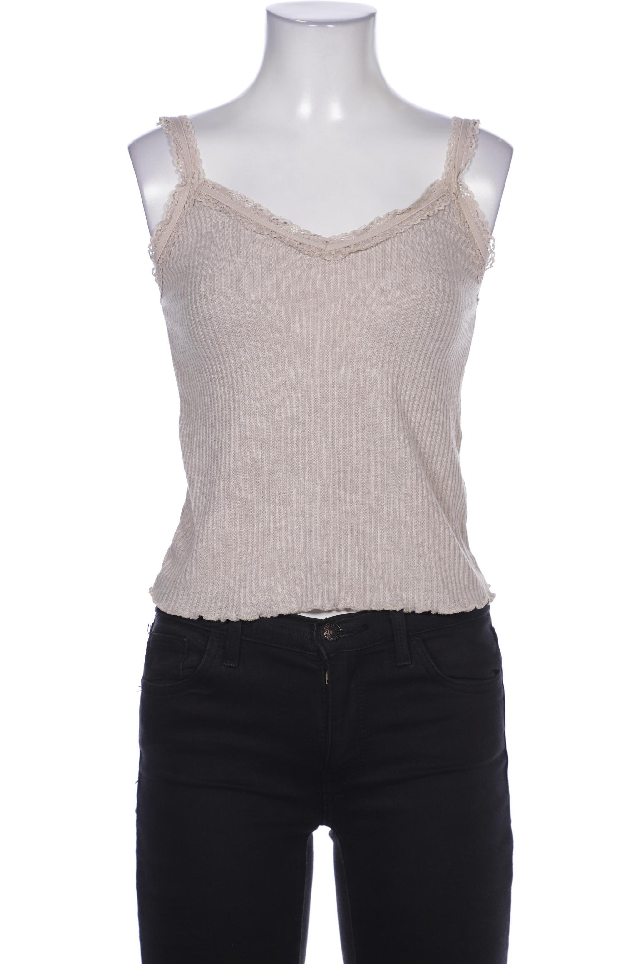 

Stradivarius Damen Top, beige, Gr. 36