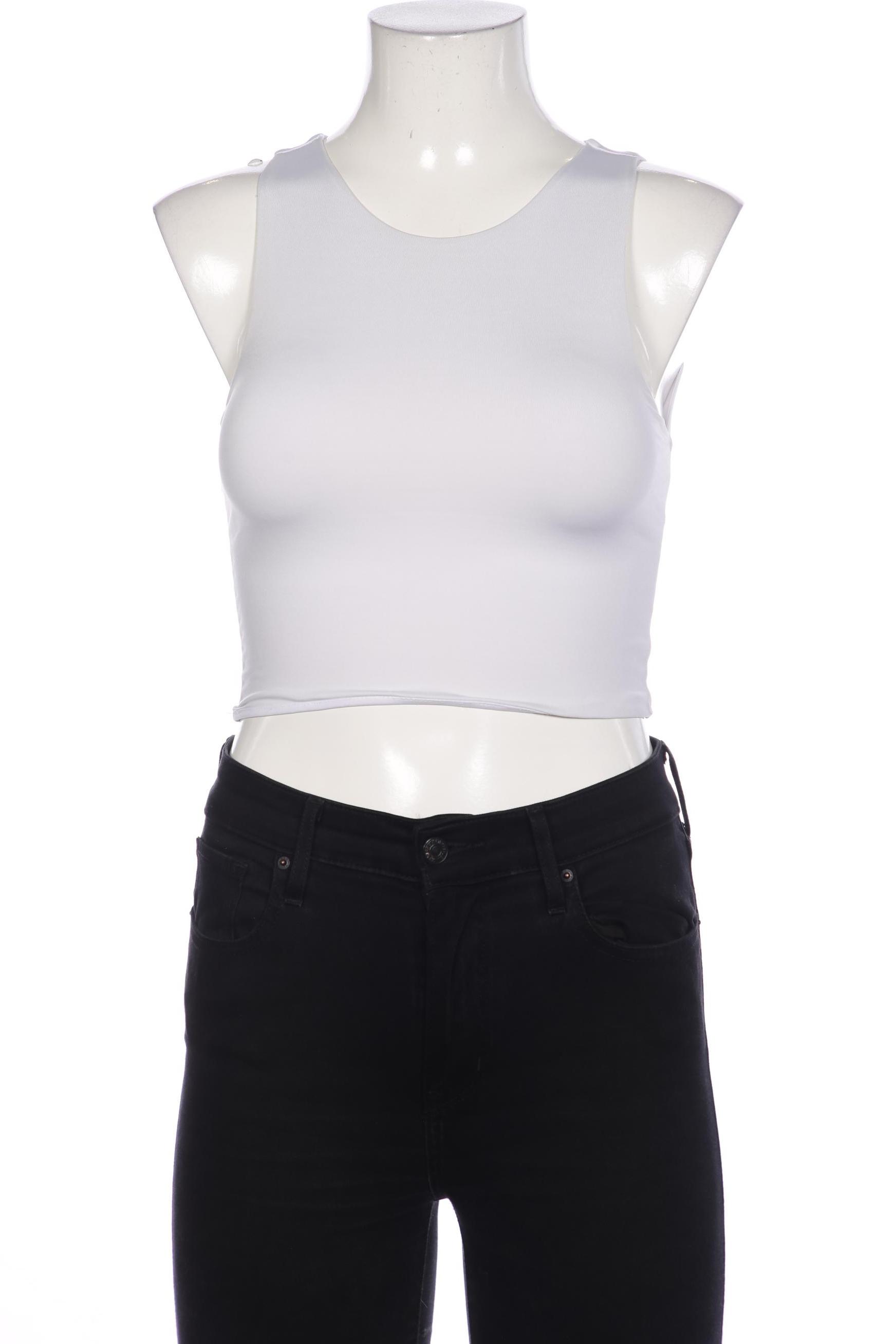 

Stradivarius Damen Top, weiß, Gr. 38