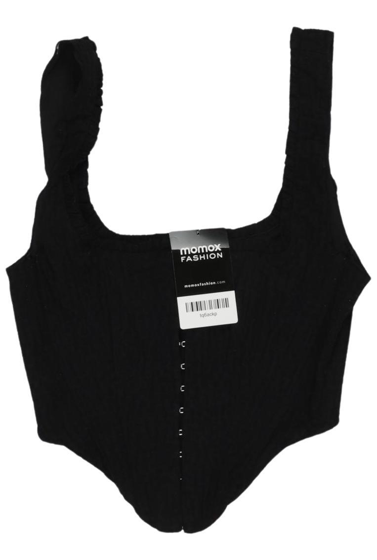 

Stradivarius Damen Top, schwarz, Gr. 36