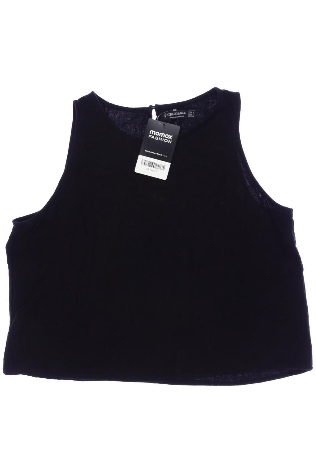 

Stradivarius Damen Top, schwarz, Gr. 42