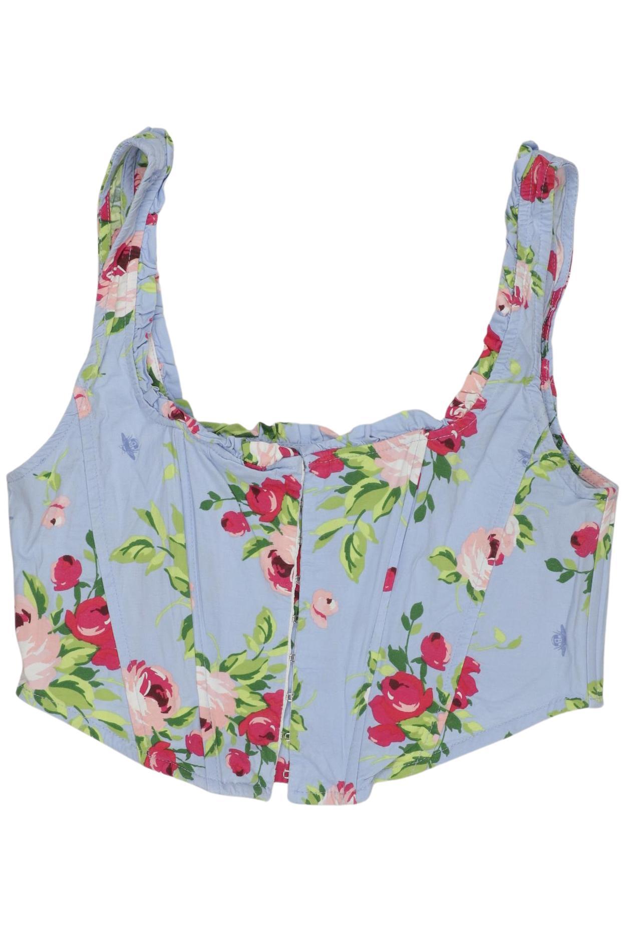 

Stradivarius Damen Top, hellblau, Gr. 42