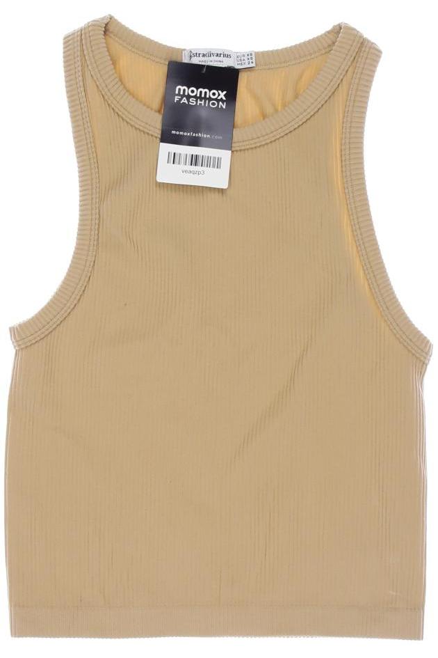 

Stradivarius Damen Top, beige, Gr. 34