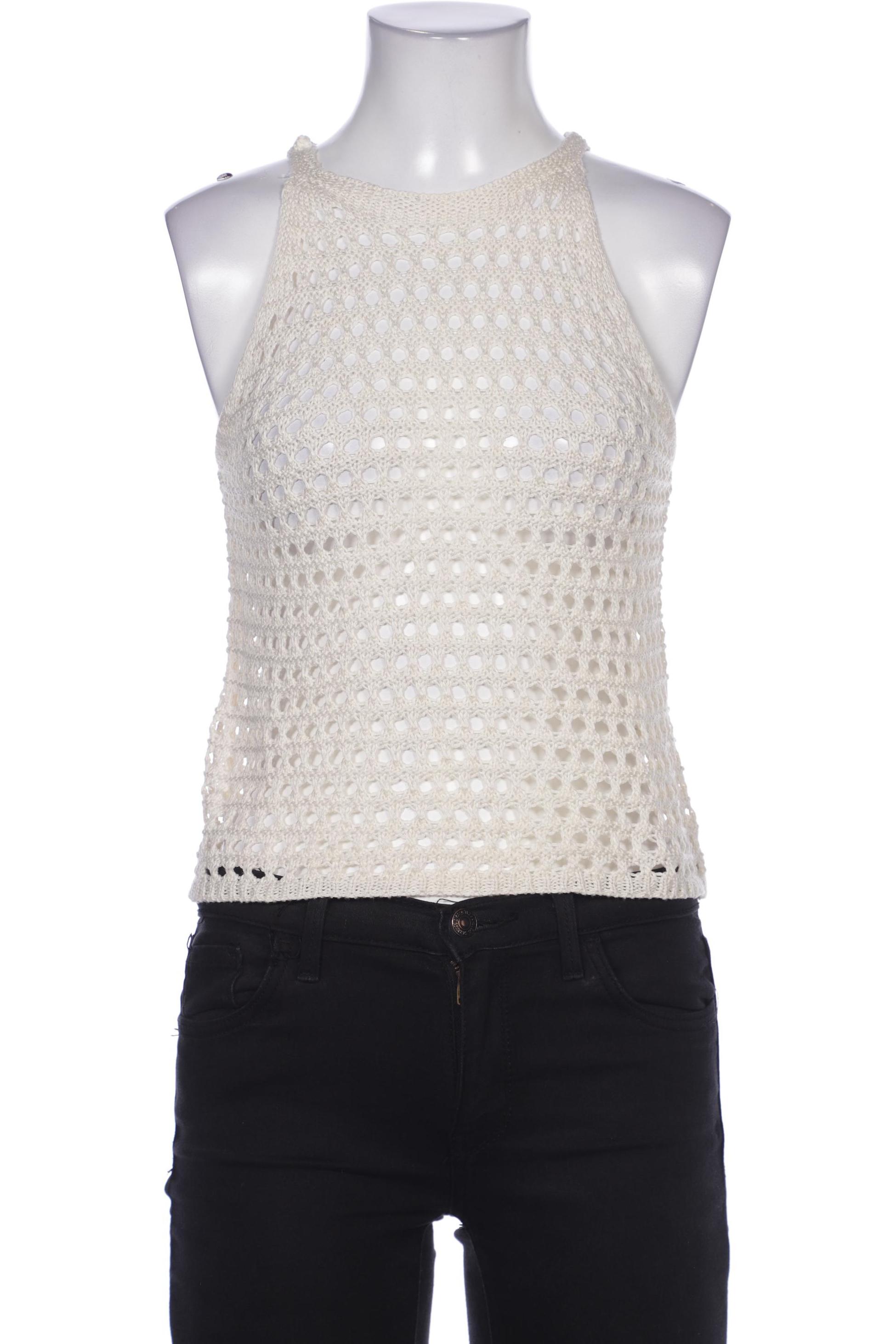 

Stradivarius Damen Top, cremeweiß, Gr. 36