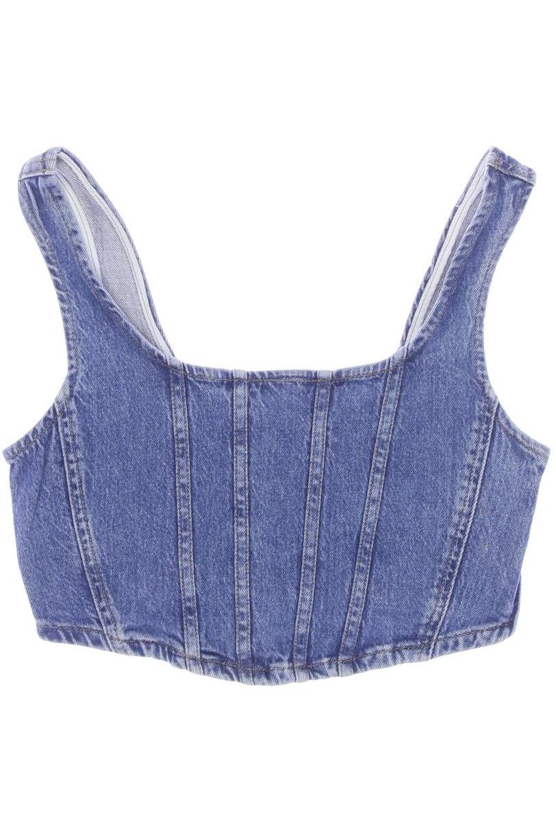 

Stradivarius Damen Top, blau, Gr. 36