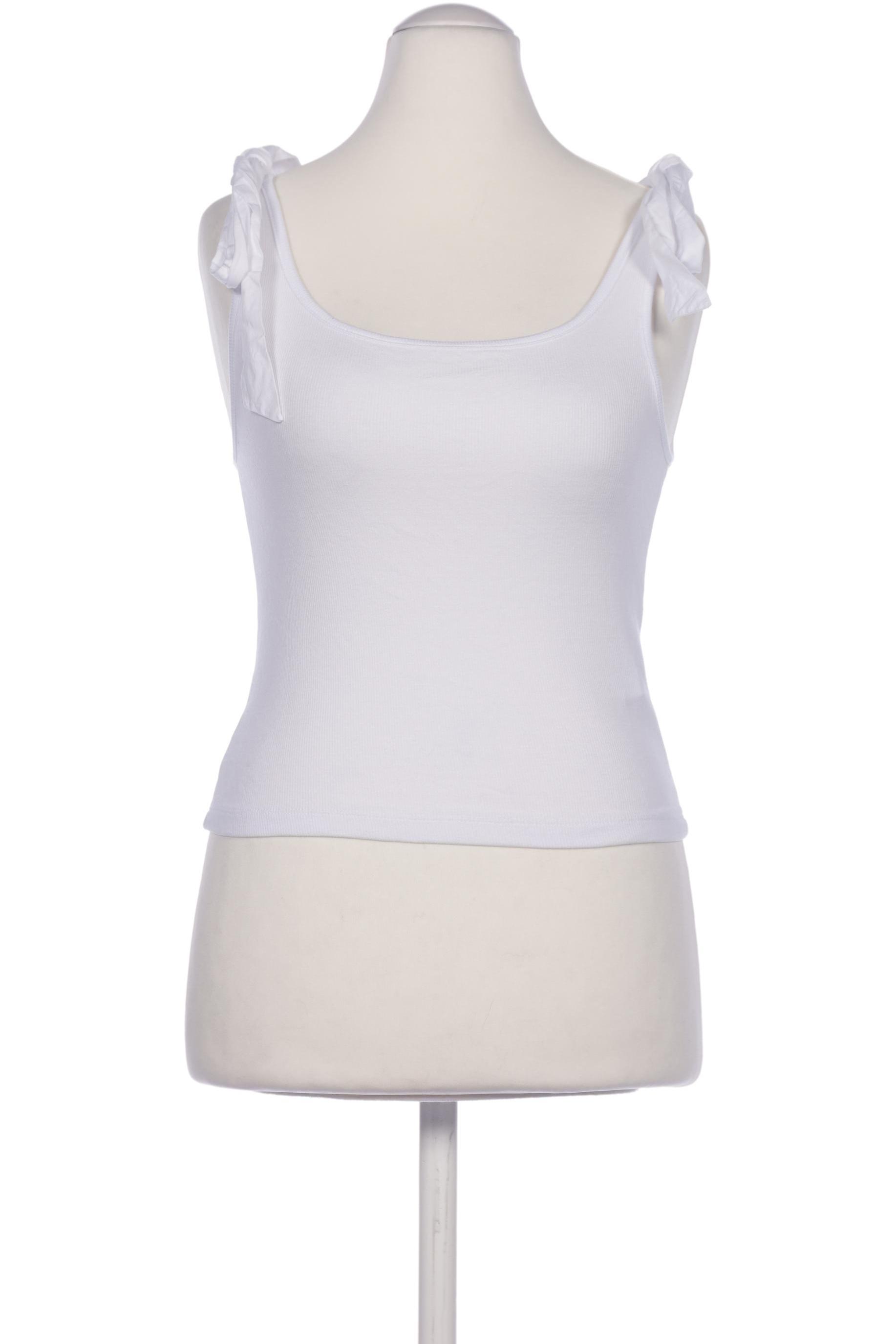 

Stradivarius Damen Top, weiß, Gr. 38