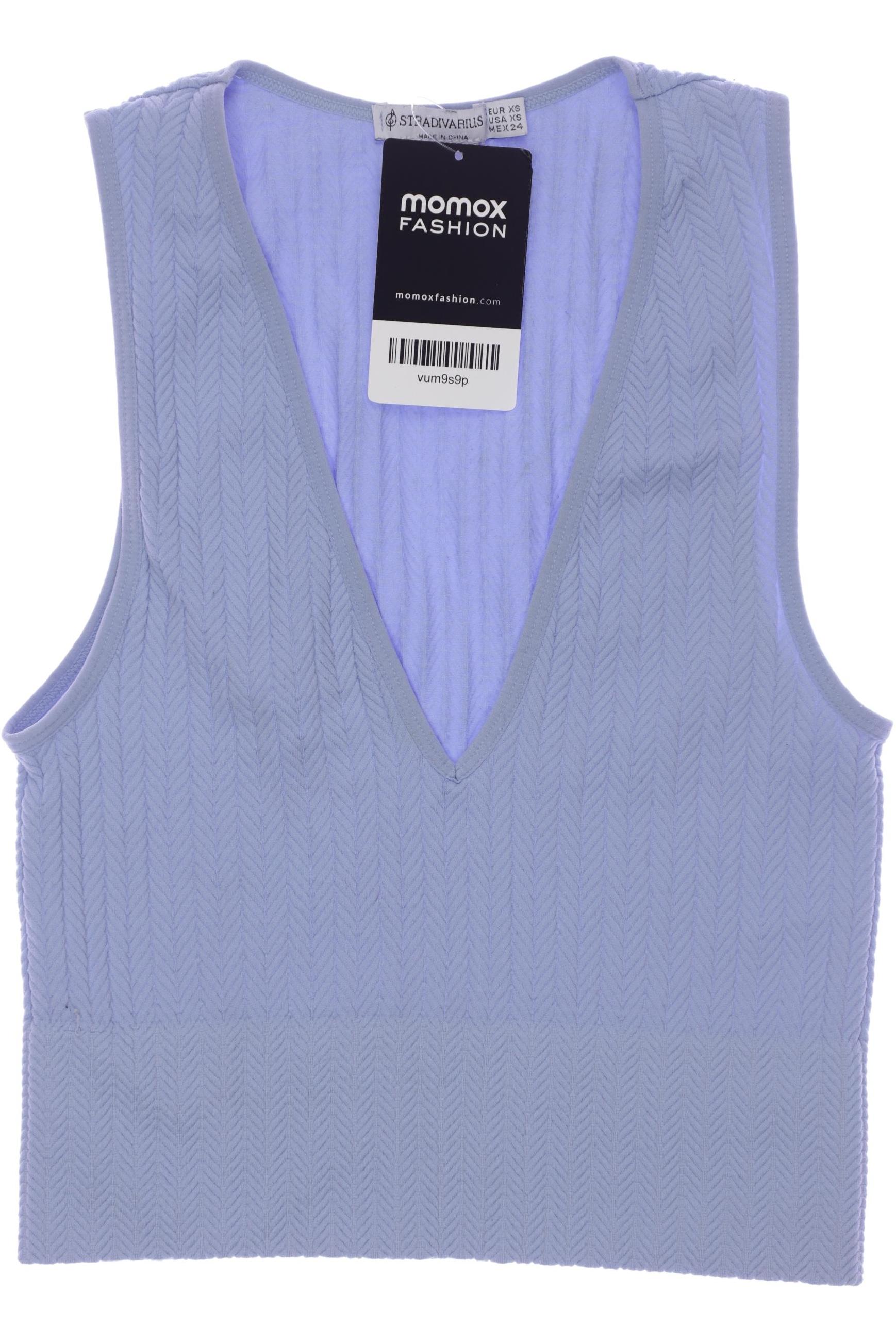 

Stradivarius Damen Top, hellblau, Gr. 34