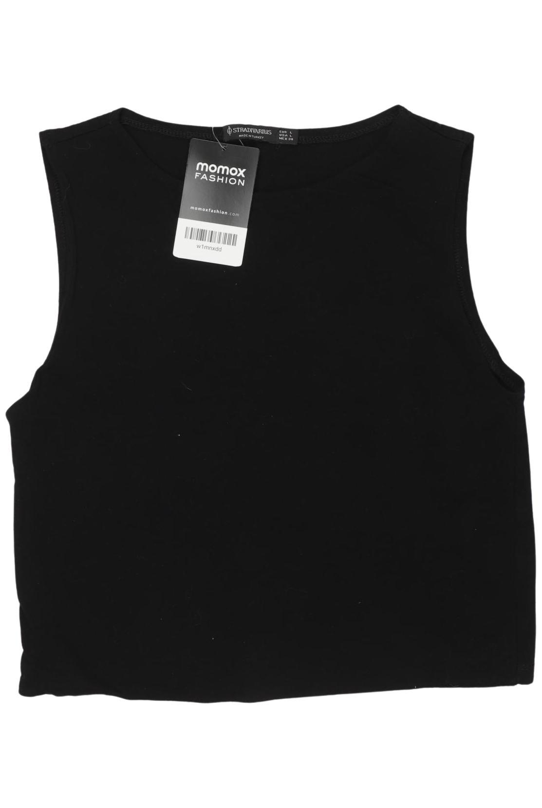 

Stradivarius Damen Top, schwarz, Gr. 42
