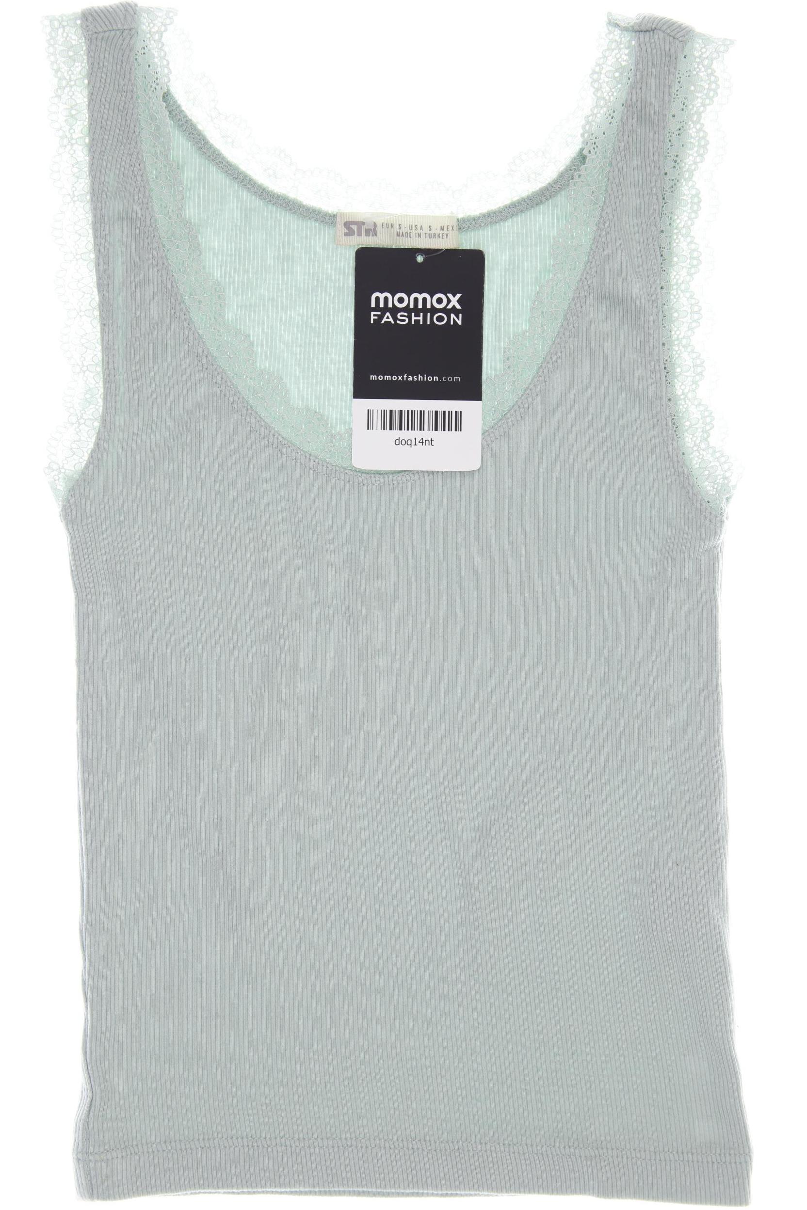 

Stradivarius Damen Top, hellgrün, Gr. 36