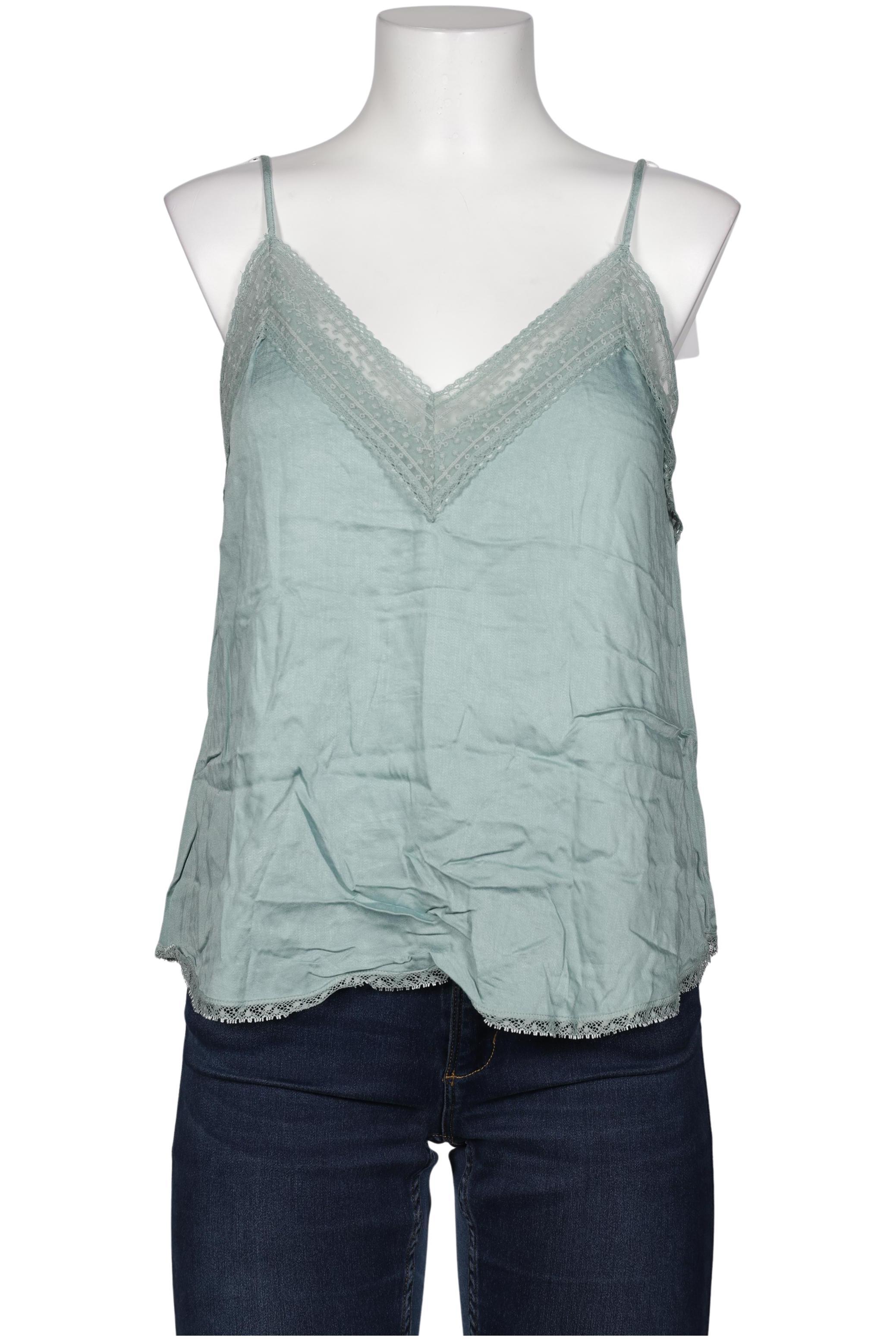 

Stradivarius Damen Top, türkis, Gr. 42