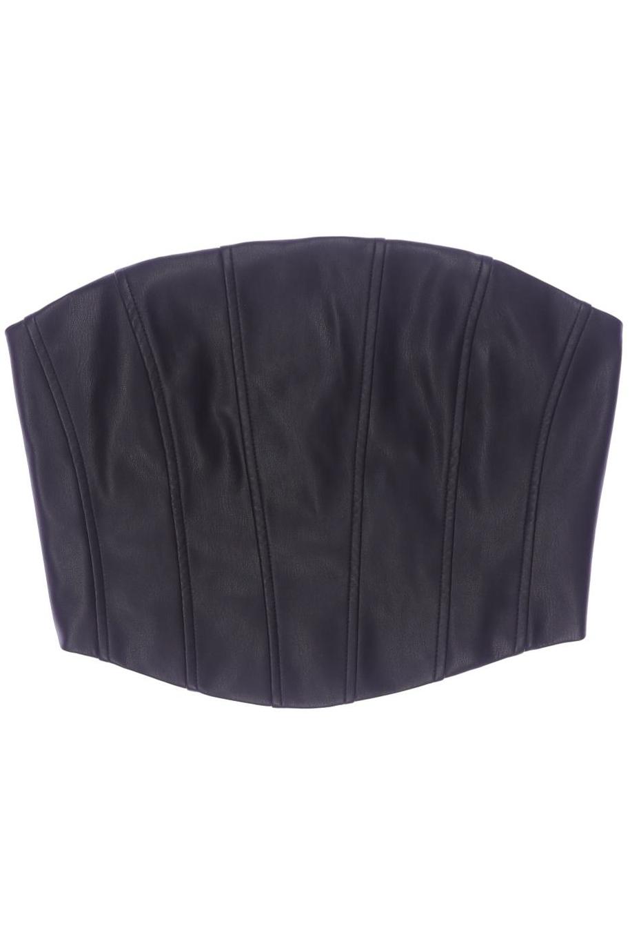 

Stradivarius Damen Top, schwarz, Gr. 38