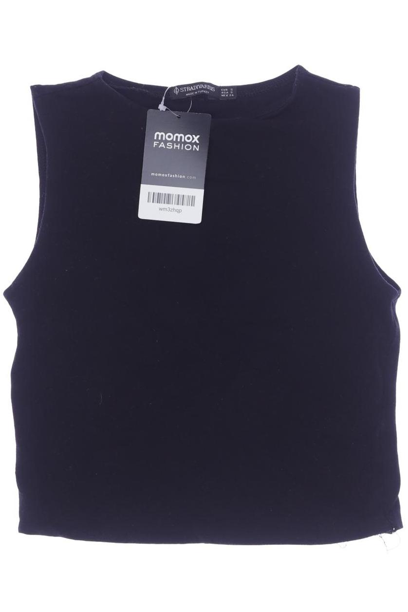 

Stradivarius Damen Top, schwarz, Gr. 36