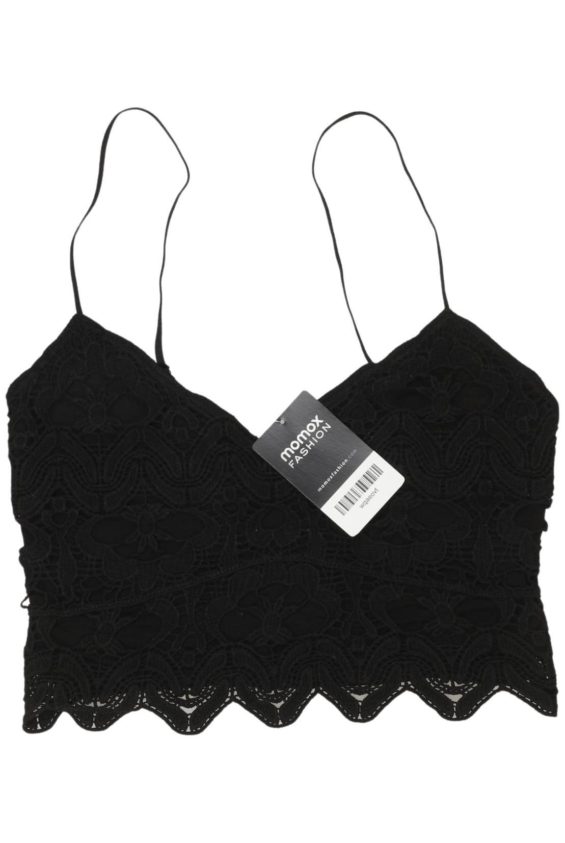 

Stradivarius Damen Top, schwarz, Gr. 36