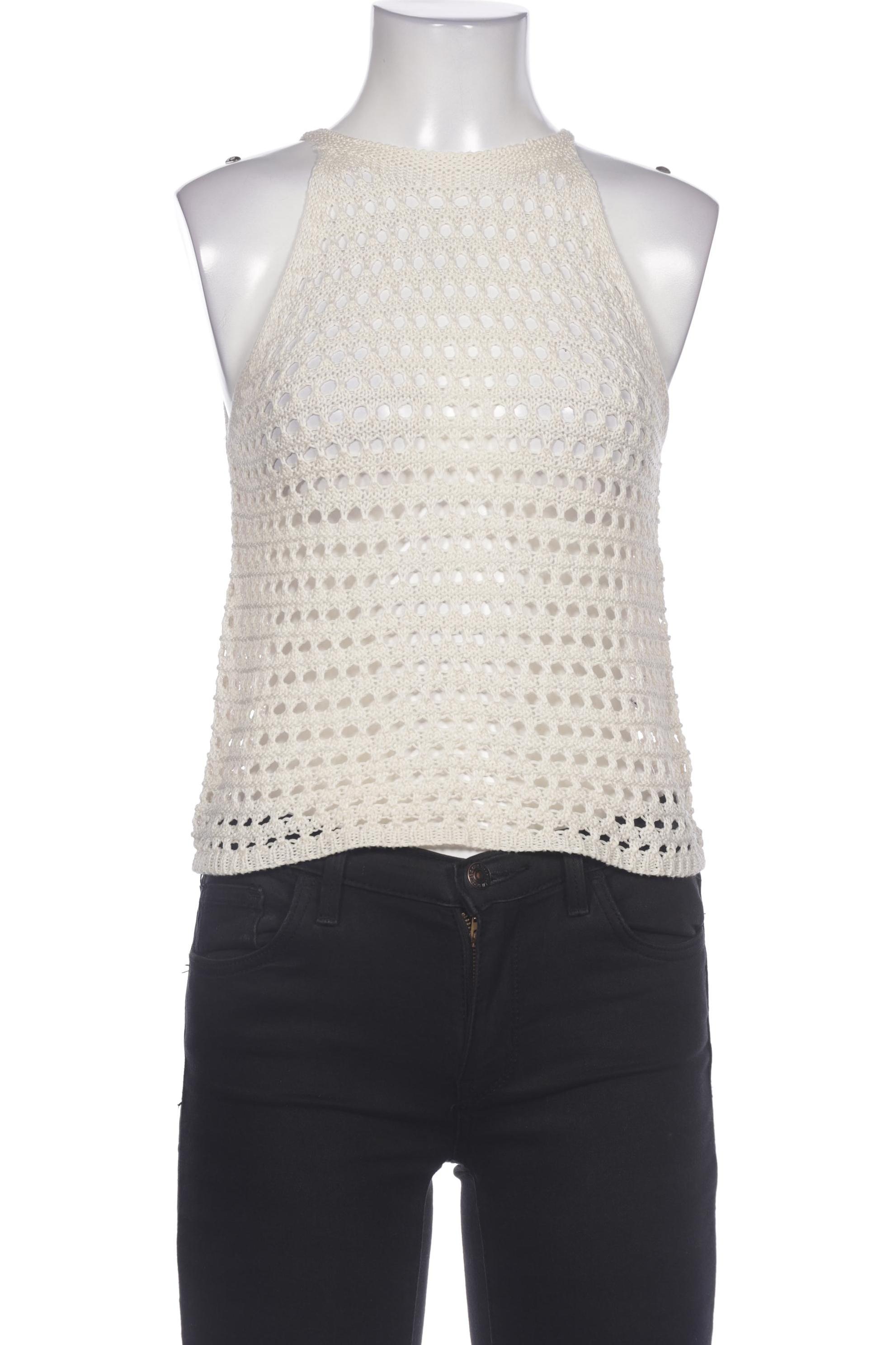 

Stradivarius Damen Top, cremeweiß, Gr. 36