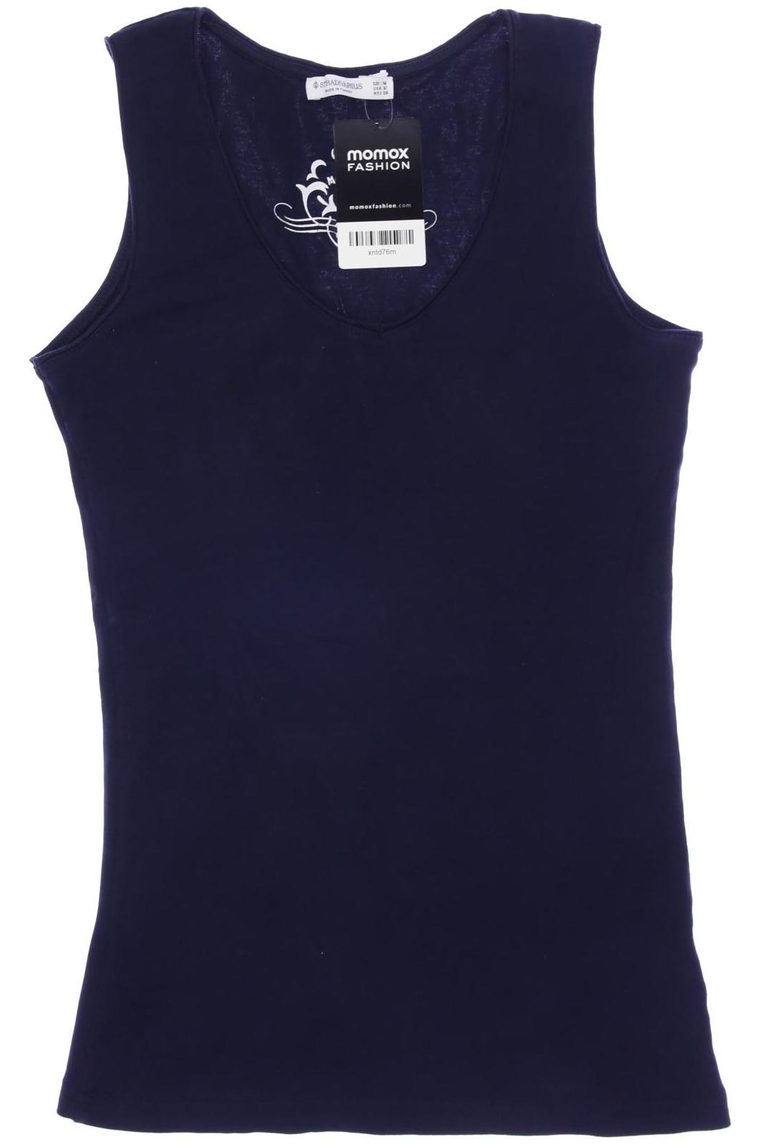 

Stradivarius Damen Top, marineblau, Gr. 38