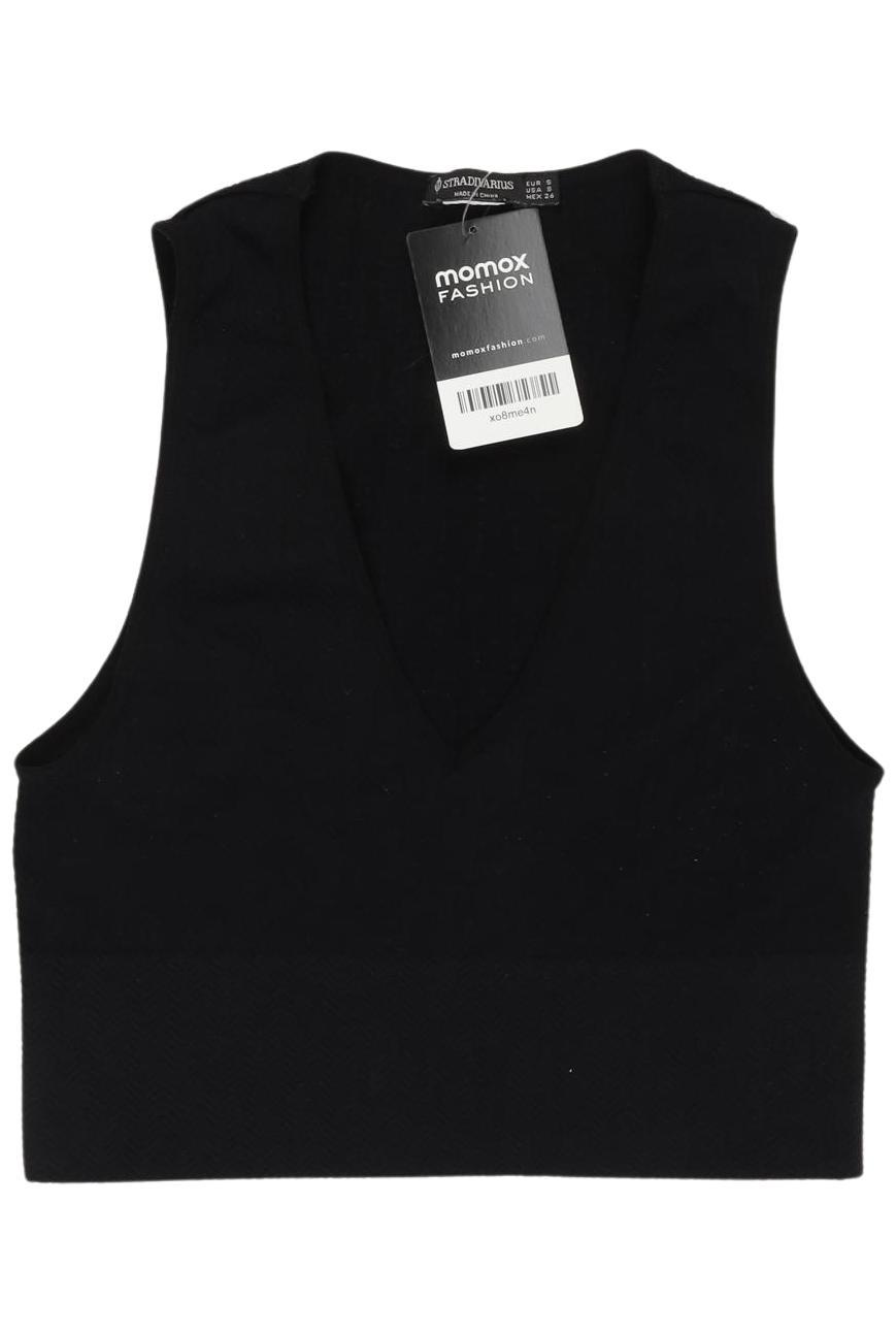 

Stradivarius Damen Top, schwarz, Gr. 36