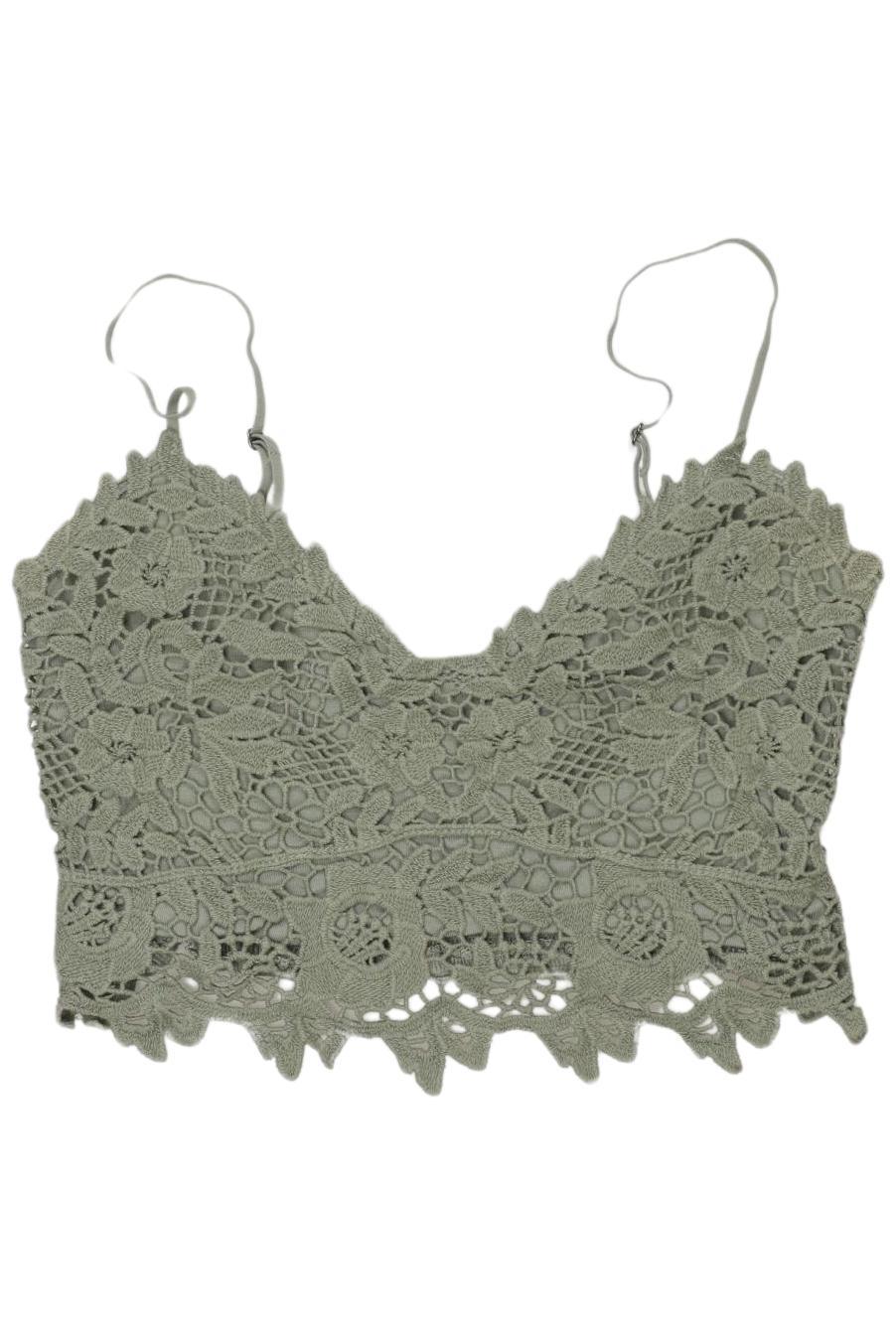 

Stradivarius Damen Top, grün, Gr. 36