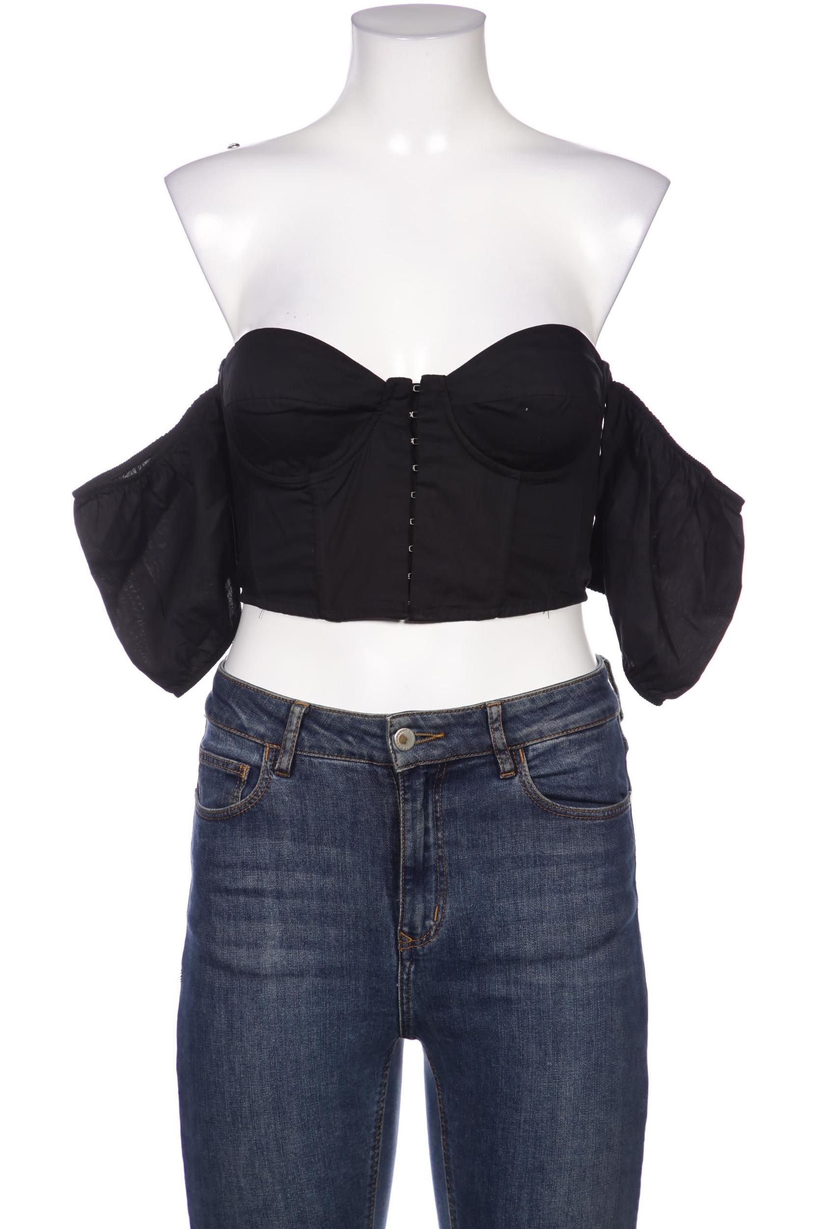 

Stradivarius Damen Top, schwarz, Gr. 38