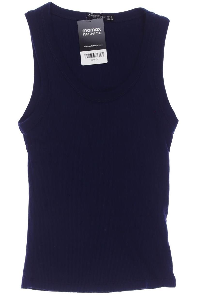 

Stradivarius Damen Top, marineblau, Gr. 36