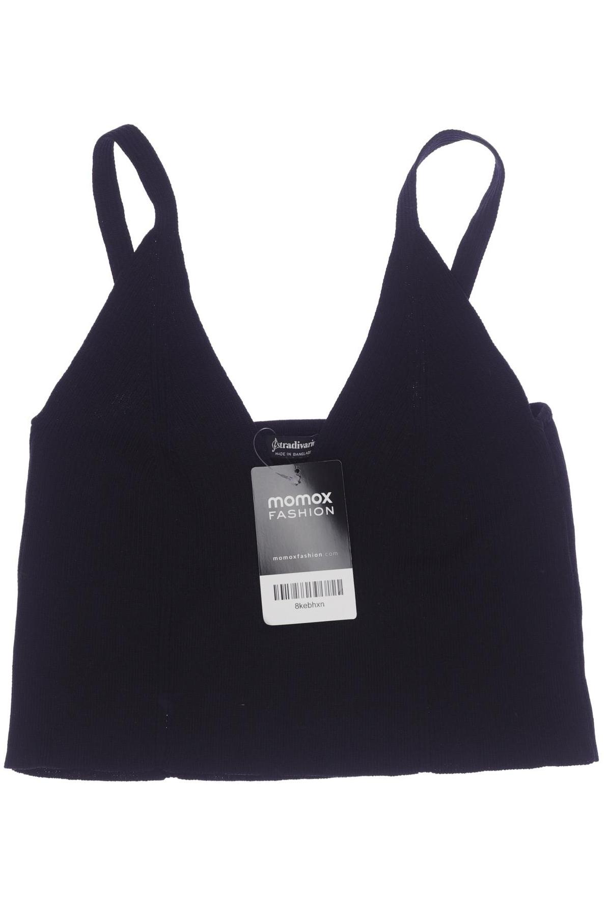 

Stradivarius Damen Top, schwarz, Gr. 38