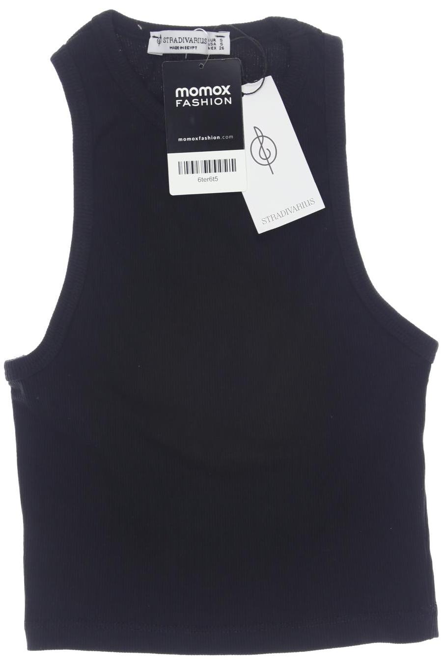 

Stradivarius Damen Top, schwarz, Gr. 36