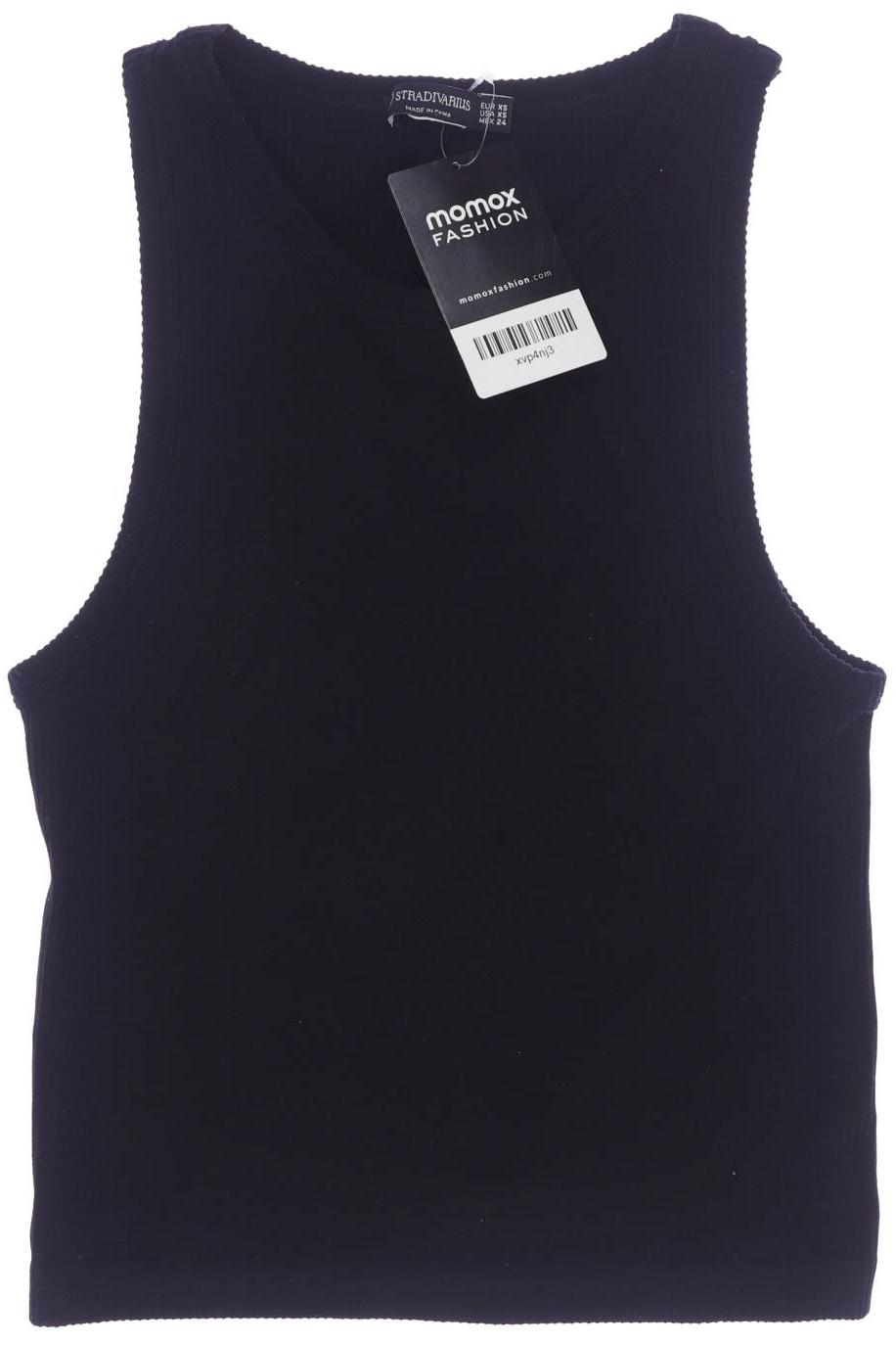 

Stradivarius Damen Top, schwarz, Gr. 34