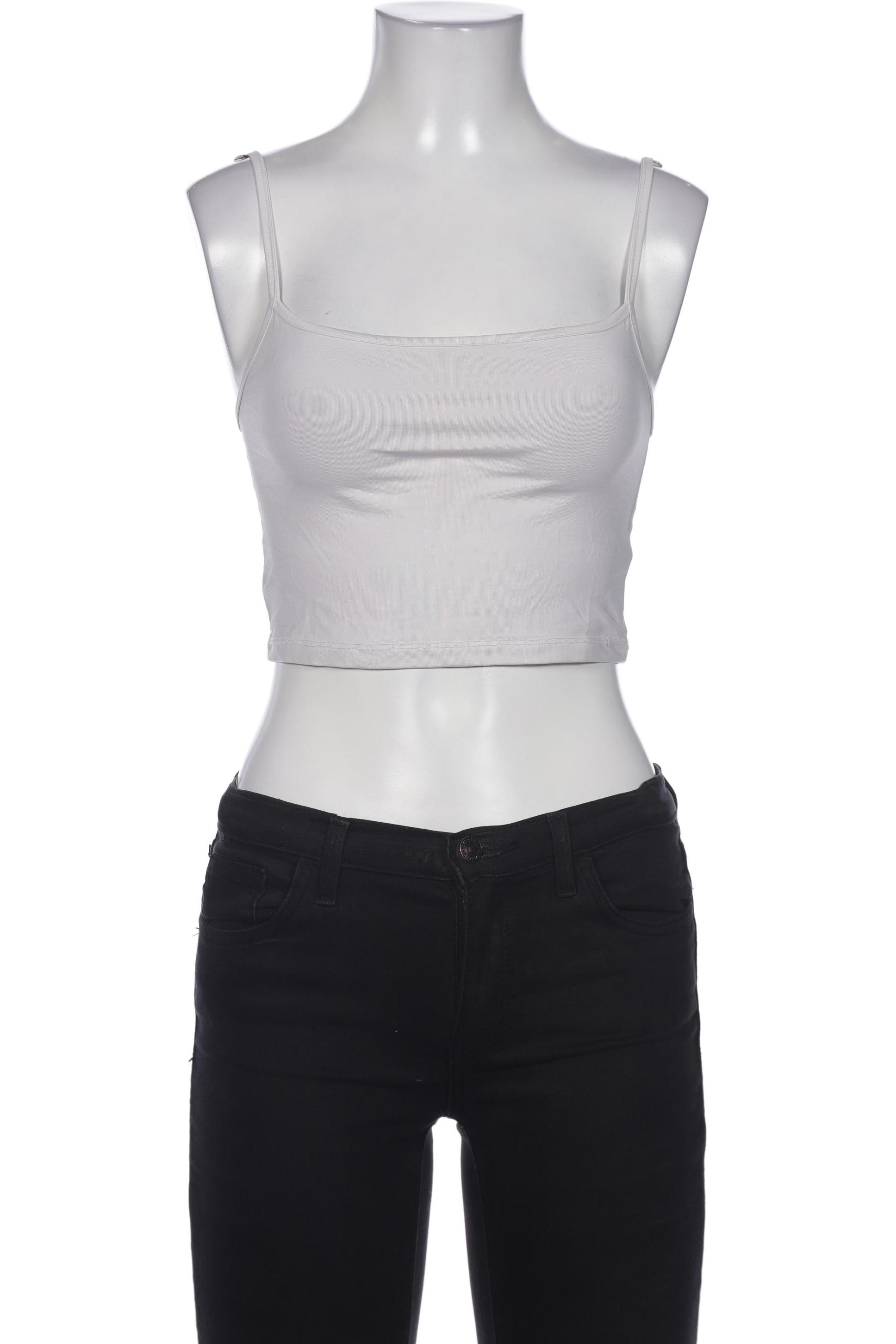 

Stradivarius Damen Top, cremeweiß, Gr. 36