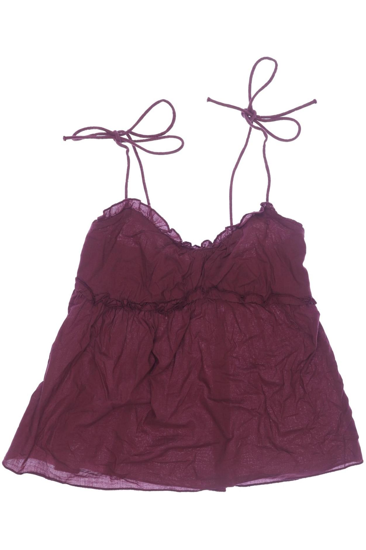 

Stradivarius Damen Top, bordeaux, Gr. 34