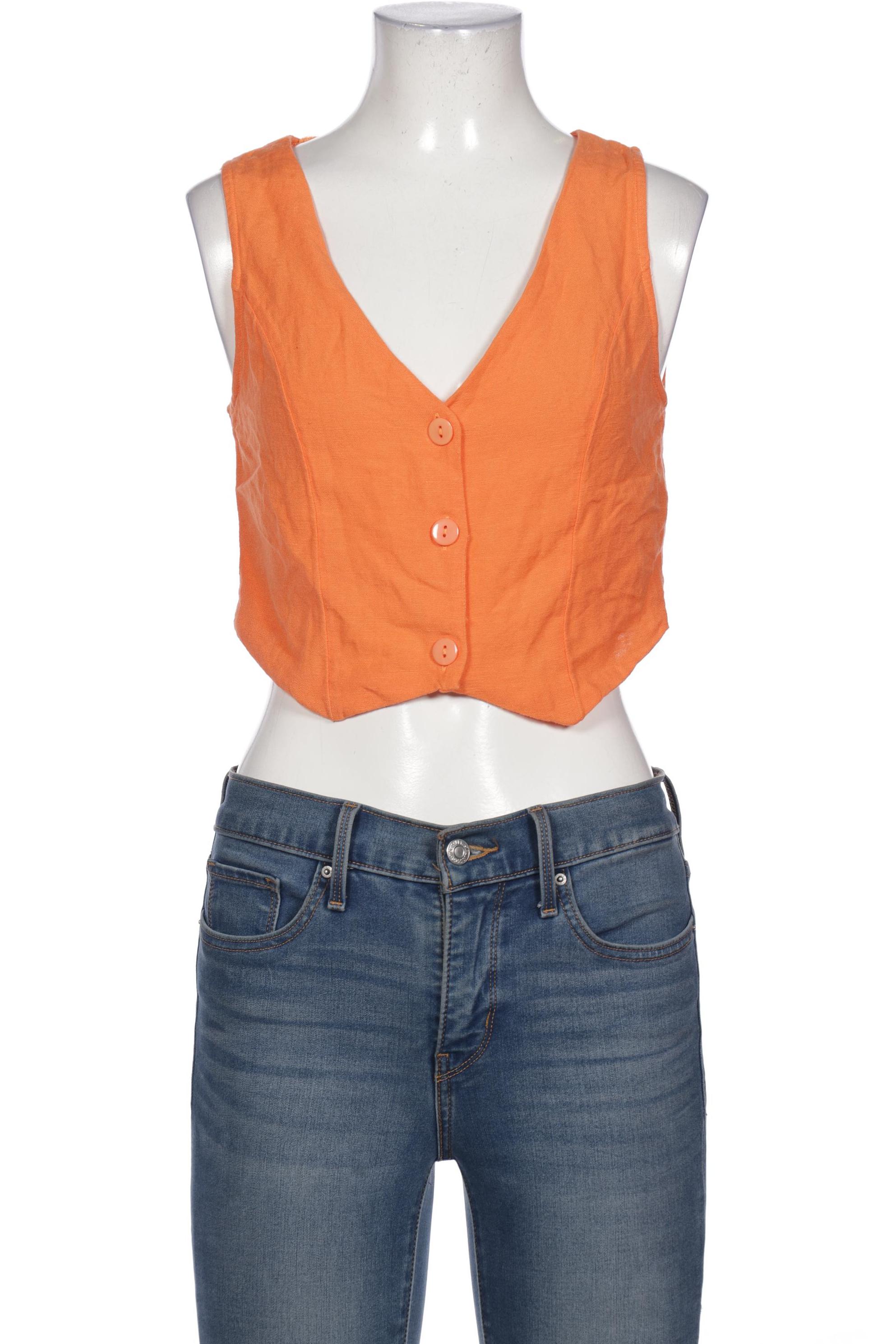 

Stradivarius Damen Weste, orange, Gr. 36