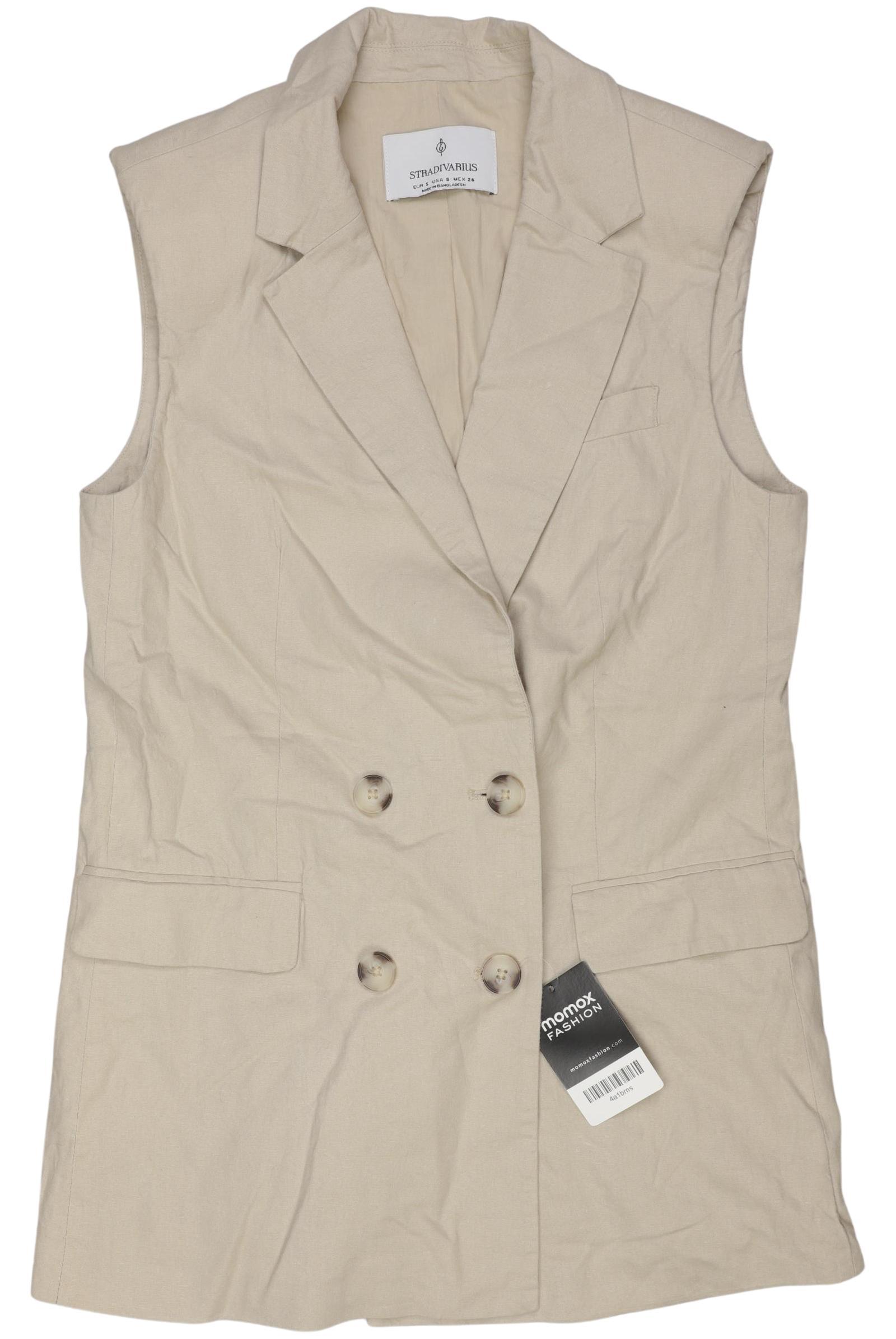 

Stradivarius Damen Weste, beige, Gr. 36