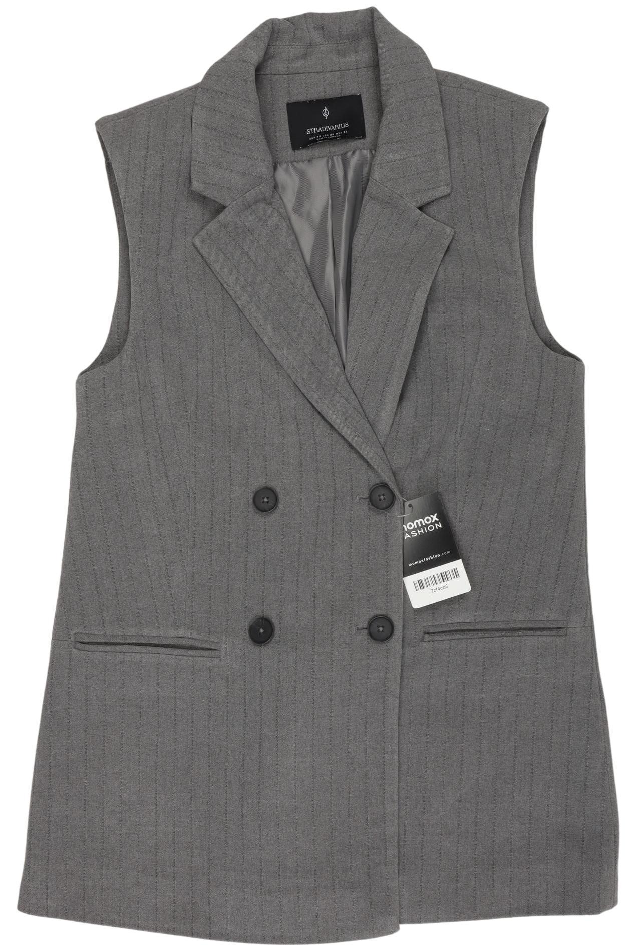 

Stradivarius Damen Weste, grau, Gr. 34