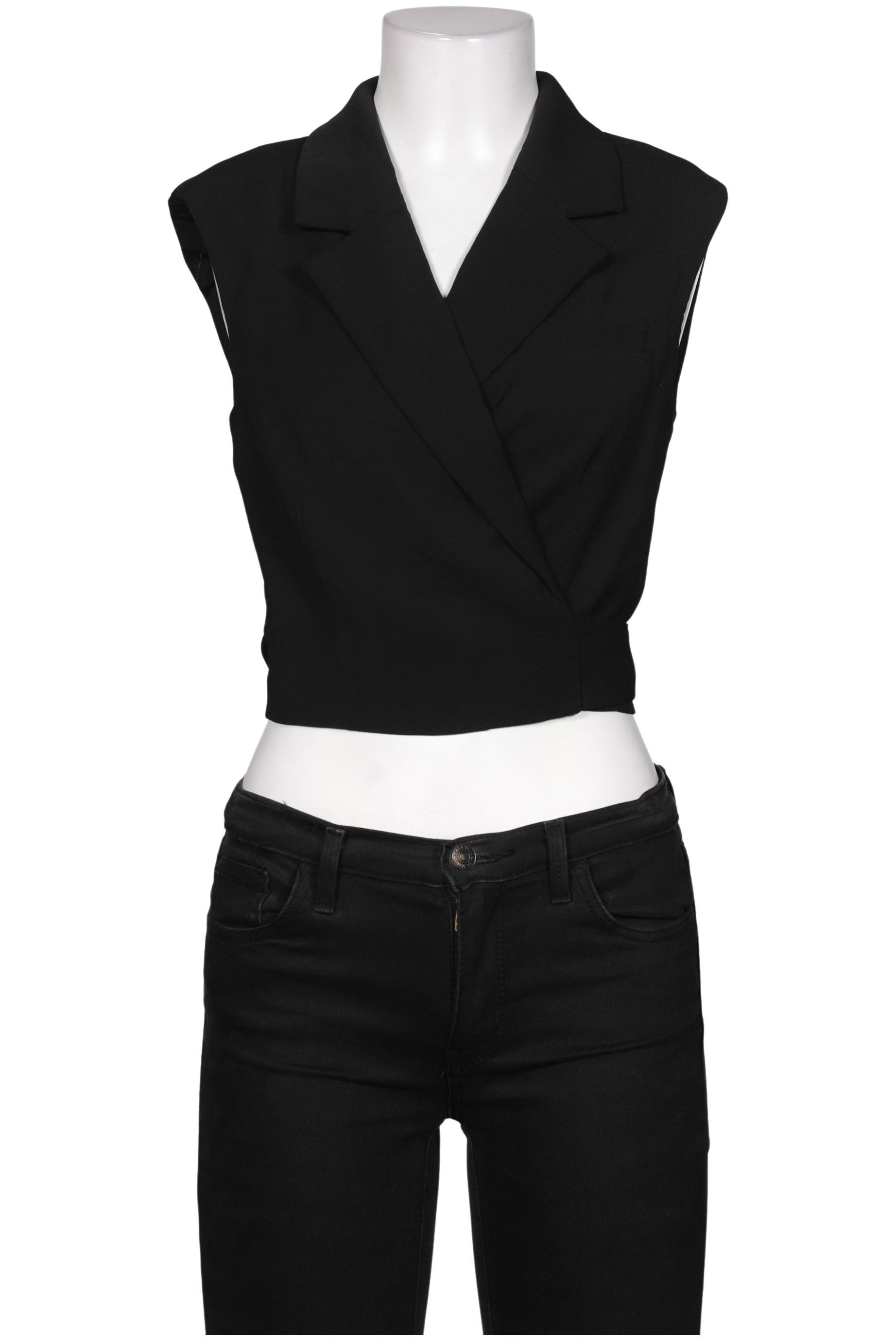 

Stradivarius Damen Weste, schwarz, Gr. 36