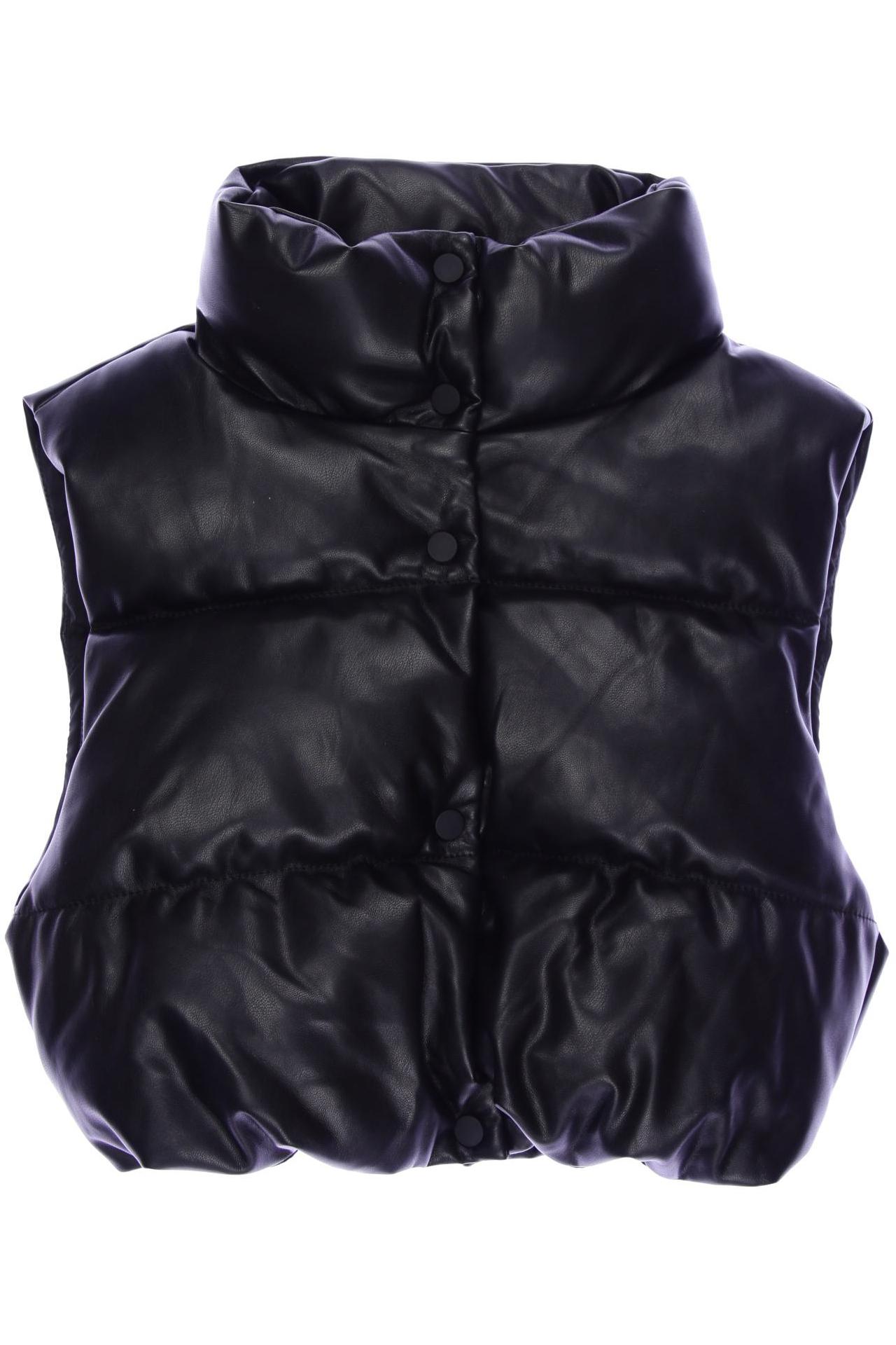 

Stradivarius Damen Weste, schwarz, Gr. 36