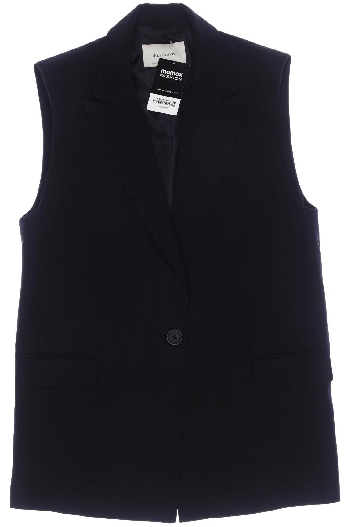 

Stradivarius Damen Weste, schwarz, Gr. 36