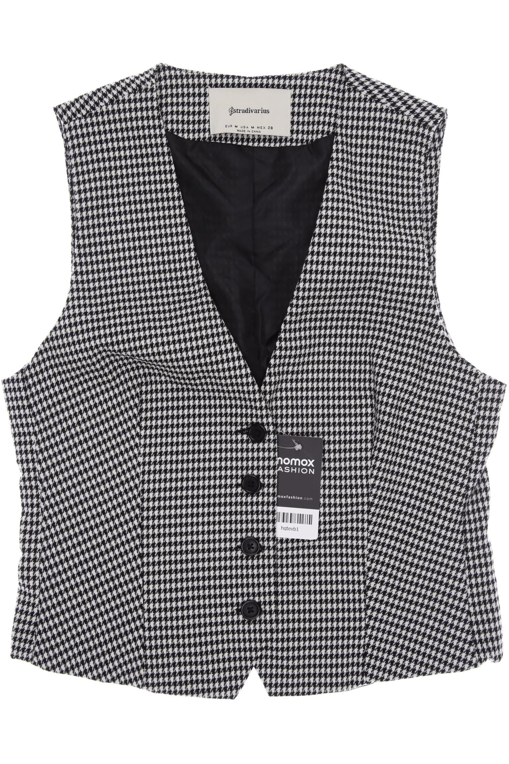 

Stradivarius Damen Weste, schwarz, Gr. 38
