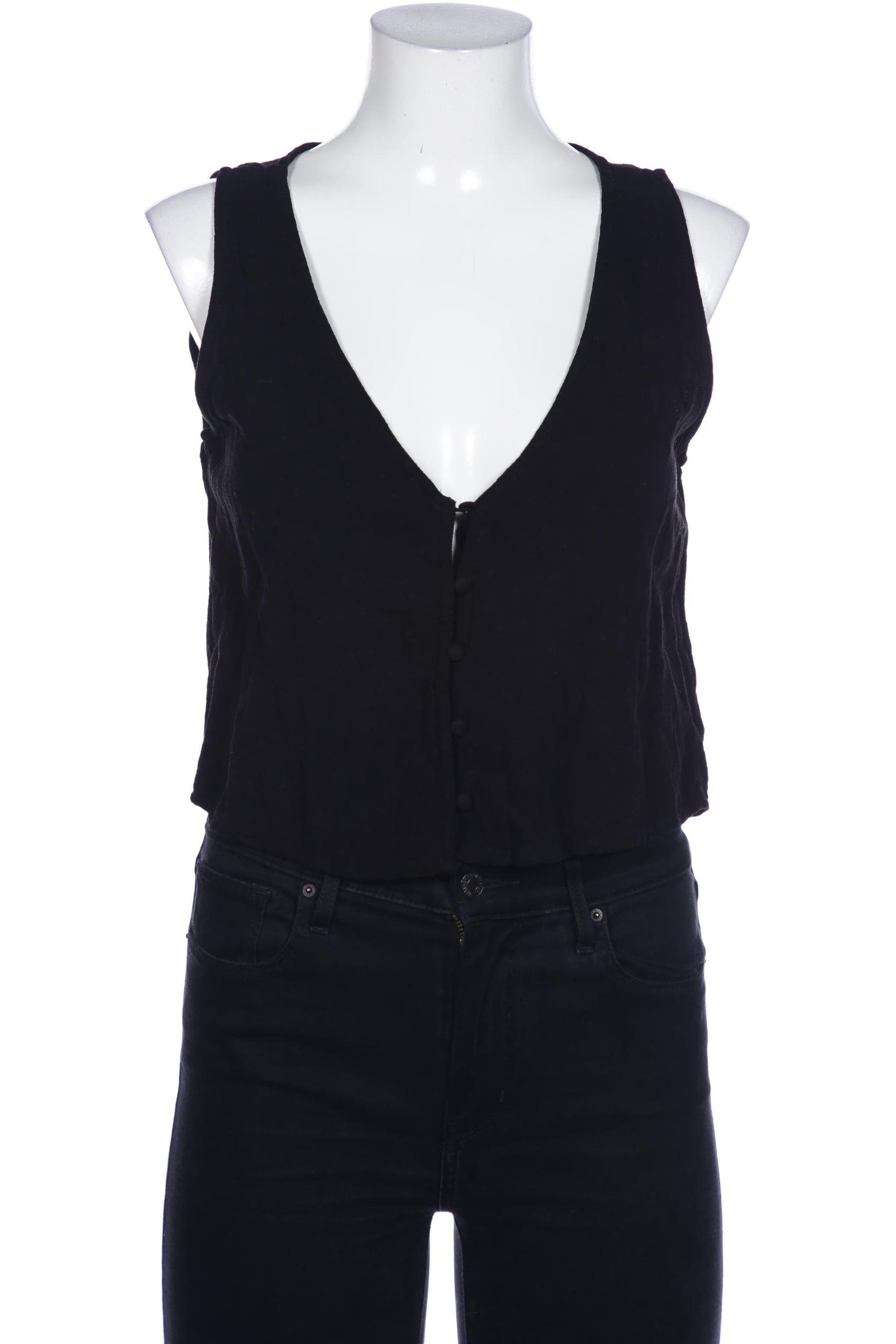 

Stradivarius Damen Weste, schwarz