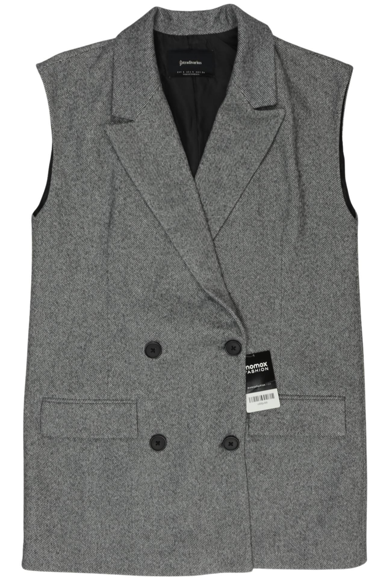 

Stradivarius Damen Weste, grau, Gr. 36