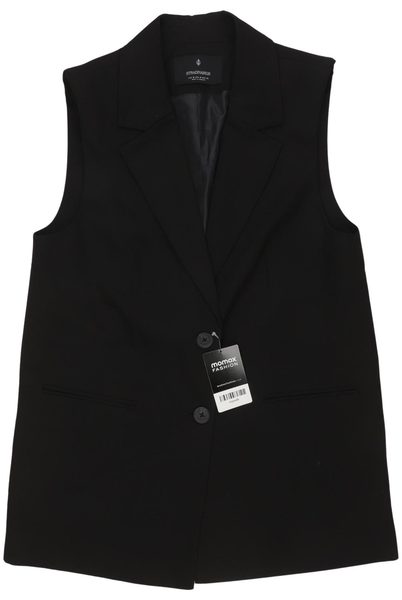 

Stradivarius Damen Weste, schwarz, Gr. 38