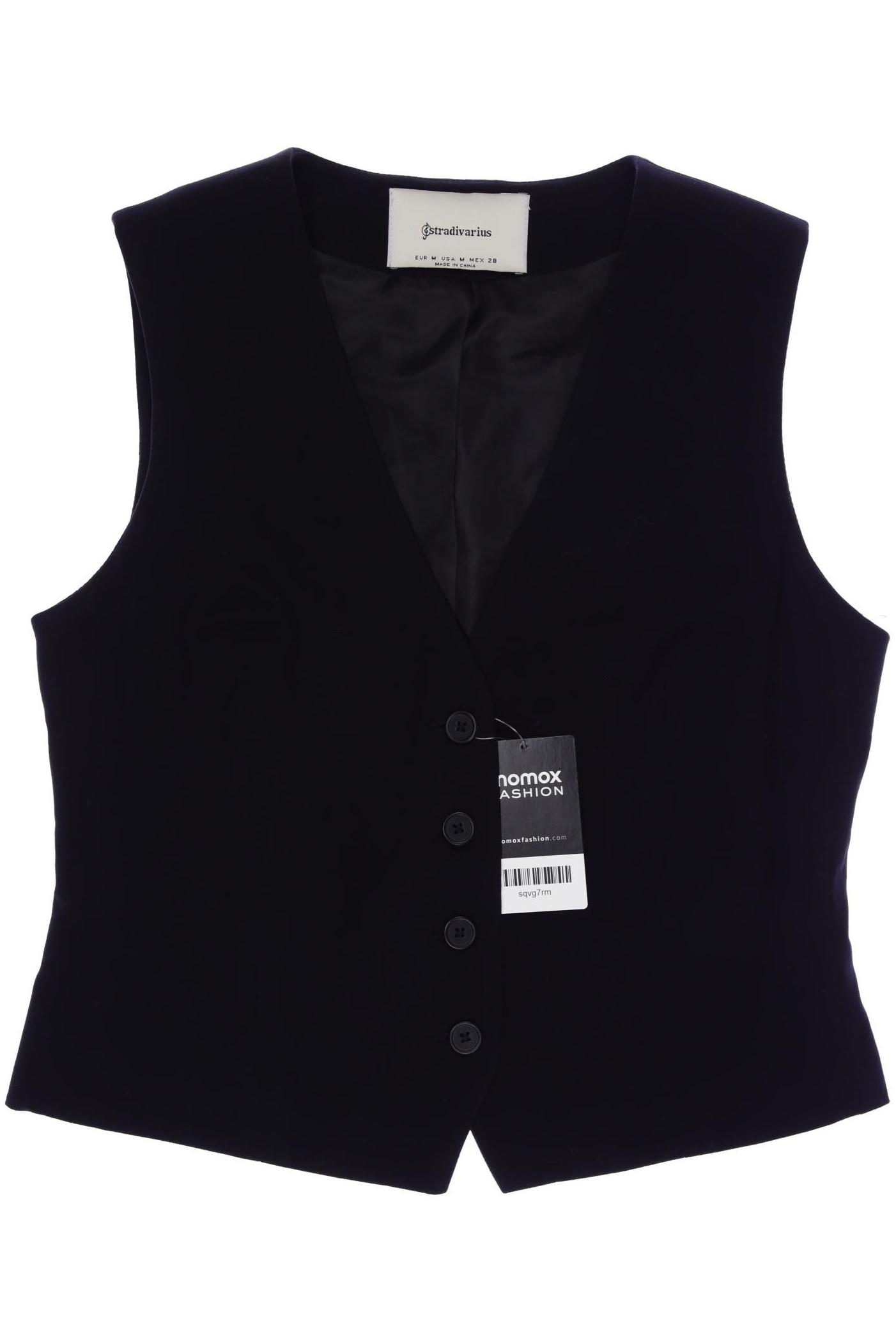 

Stradivarius Damen Weste, schwarz, Gr. 38