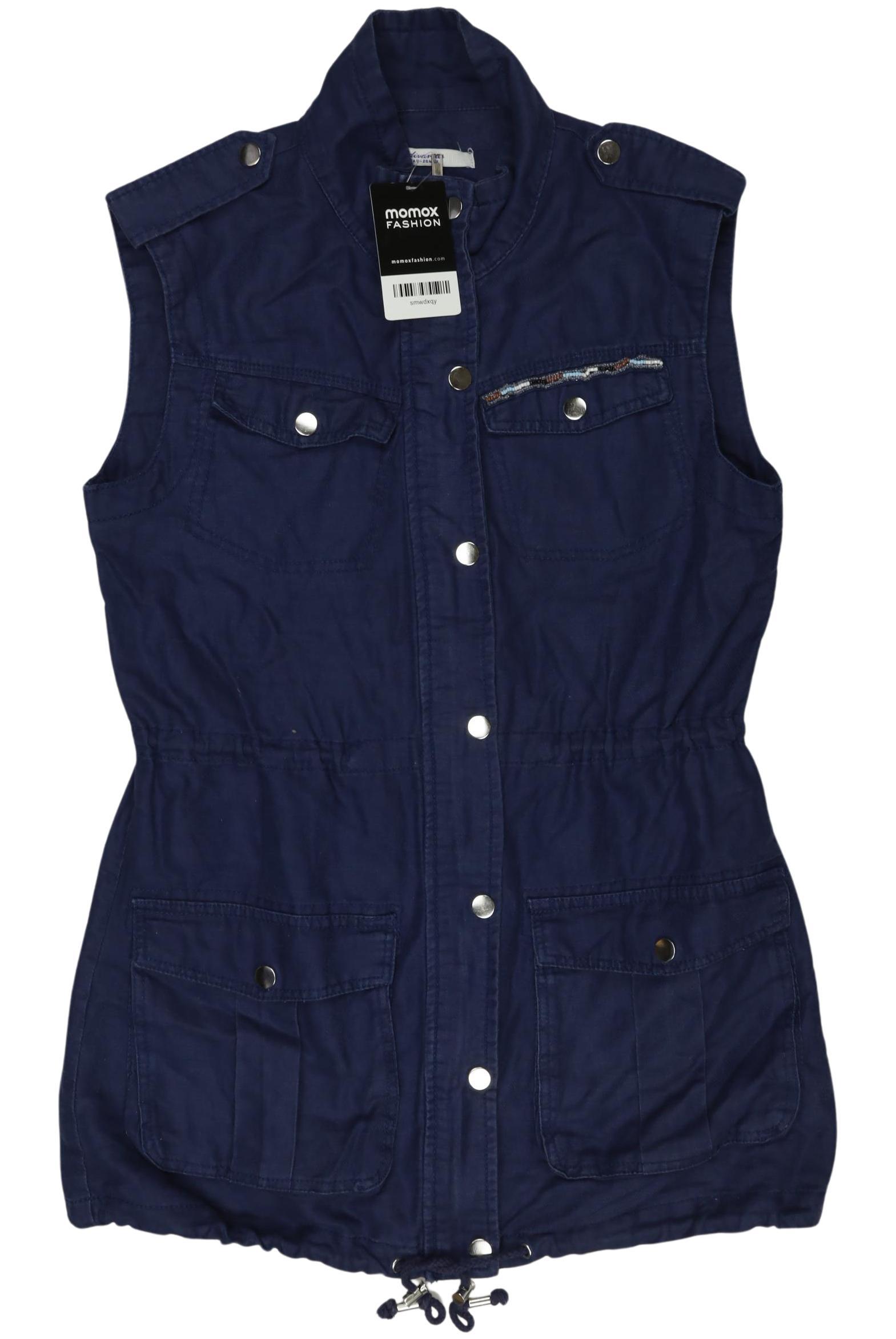 

Stradivarius Damen Weste, marineblau, Gr. 36