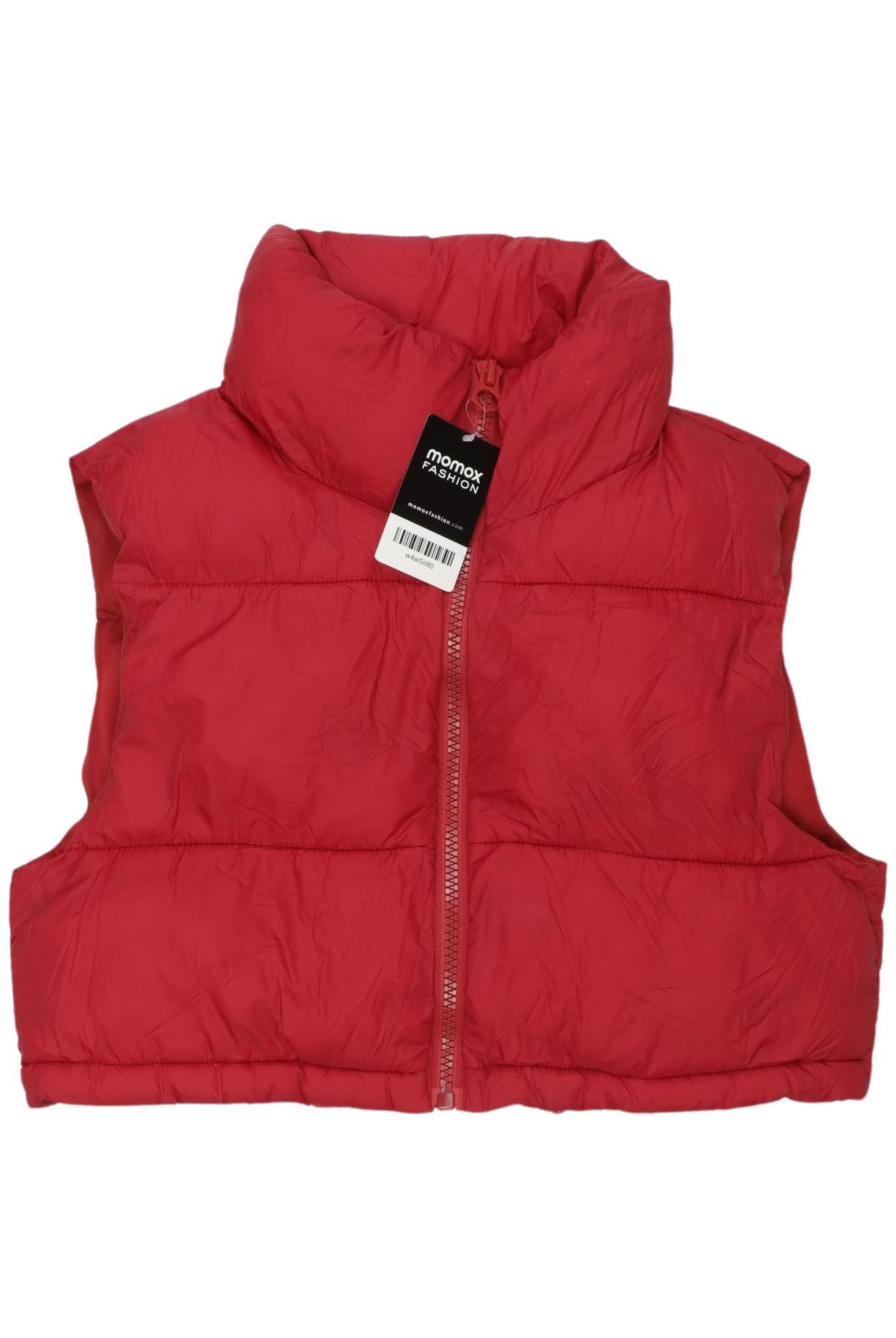 

Stradivarius Damen Weste, rot, Gr. 36