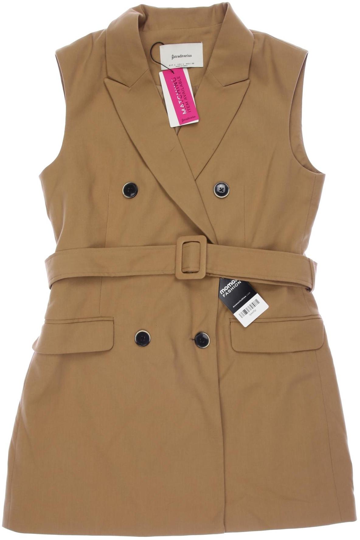 

Stradivarius Damen Weste, beige, Gr. 42