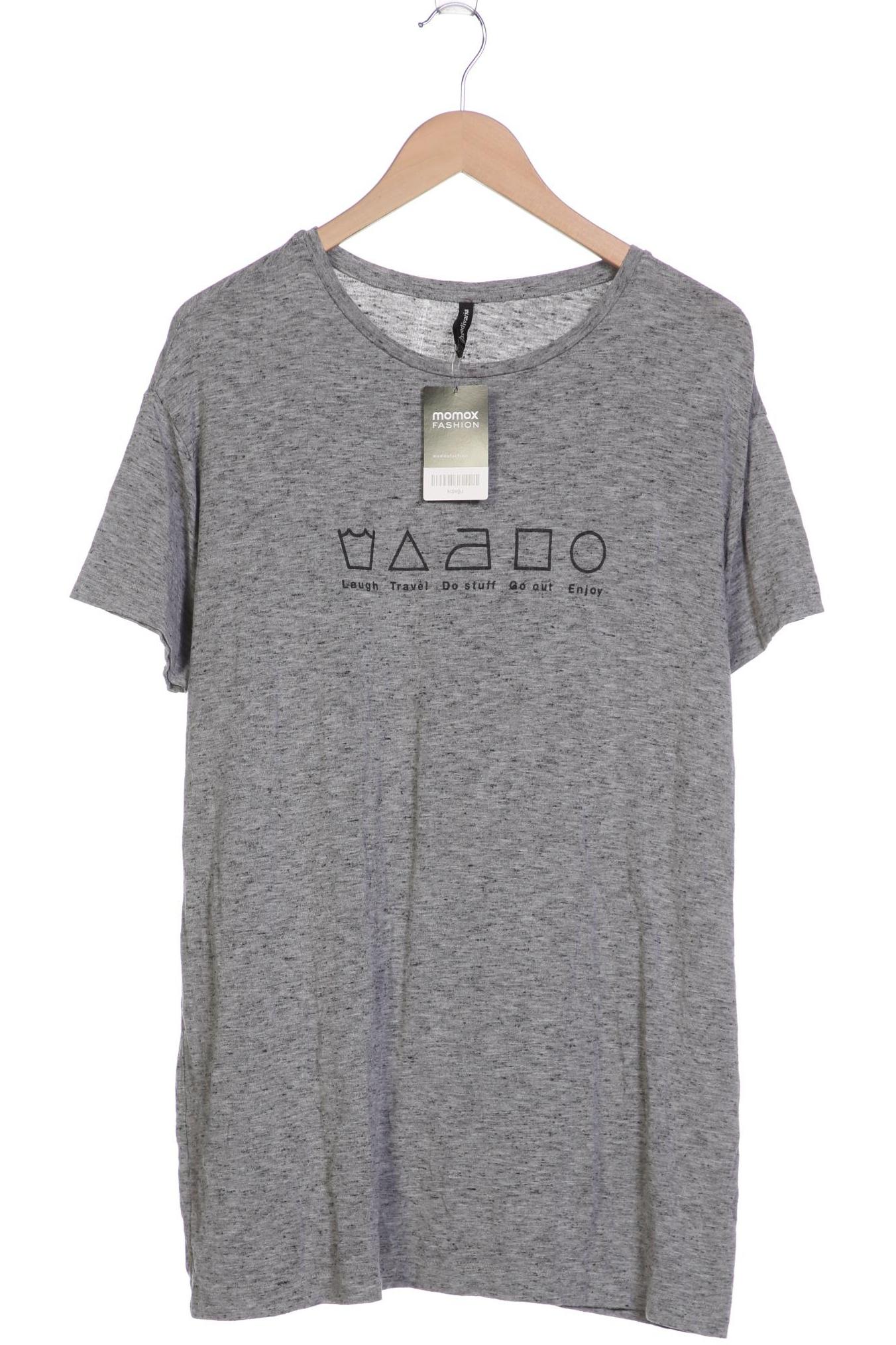 

Stradivarius Herren T-Shirt, grau, Gr. 48