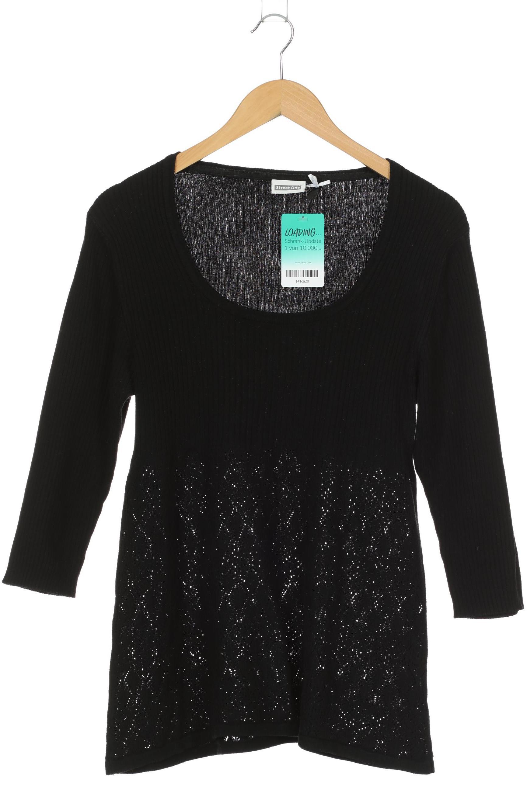 

Street One Damen Pullover, schwarz, Gr. 44