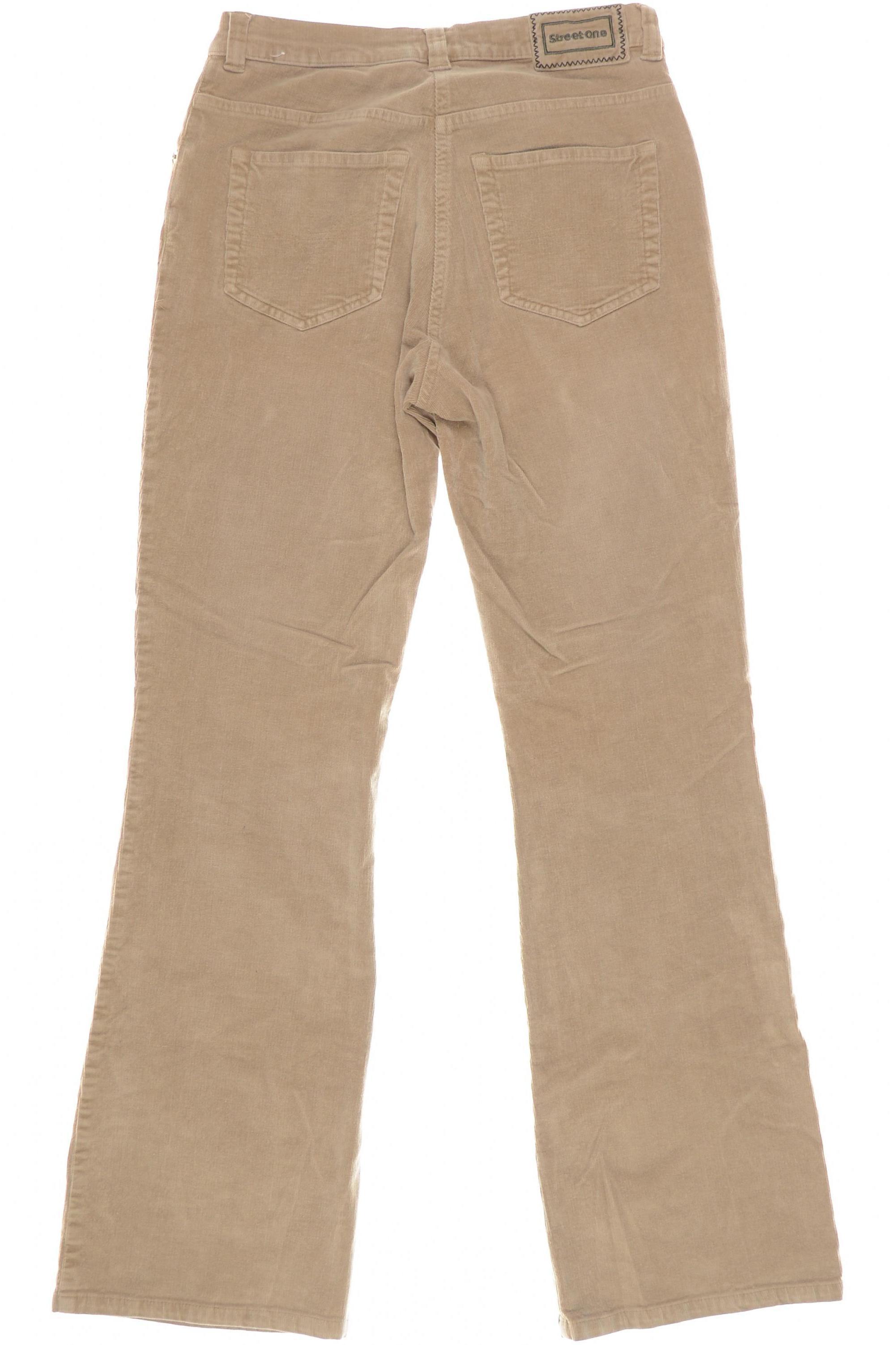 

Street One Damen Stoffhose, beige, Gr. 34